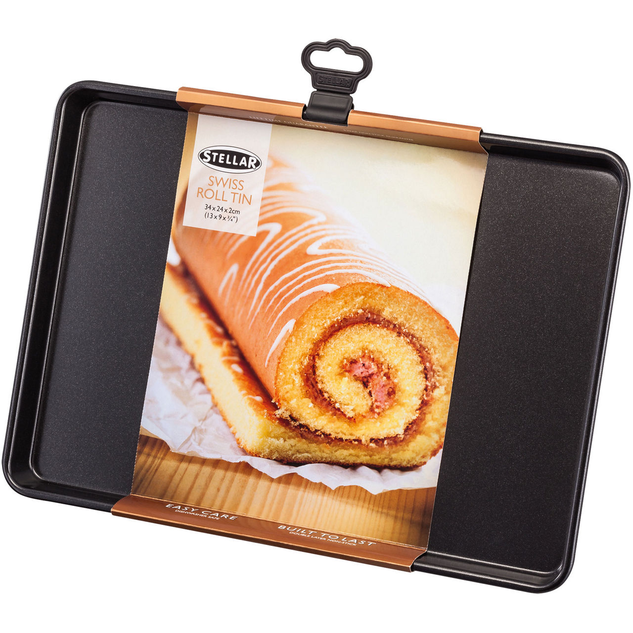 Non-Stick Swiss Roll Tin 33cm Non-Stick Swiss Roll Tin 33cm