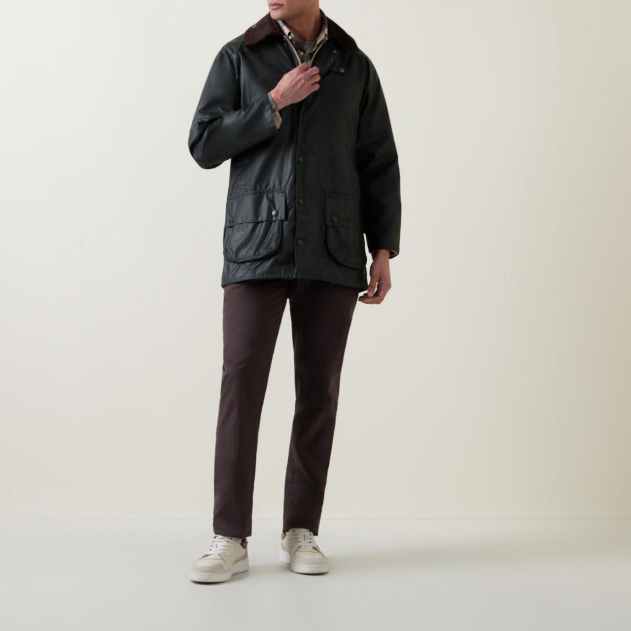 Beaufort Waxed Jacket Green Beaufort Waxed Jacket Green