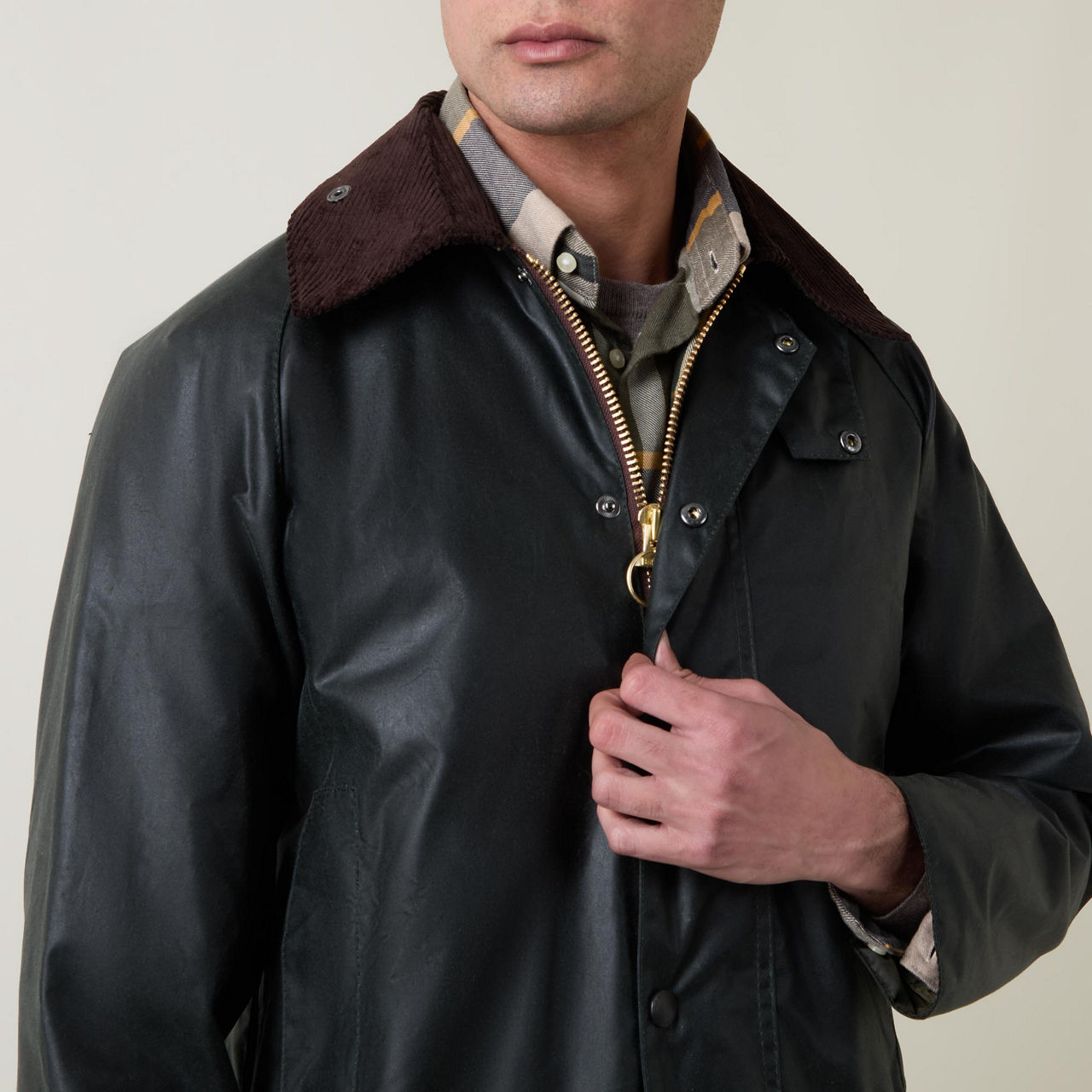 Beaufort Waxed Jacket Green Beaufort Waxed Jacket Green