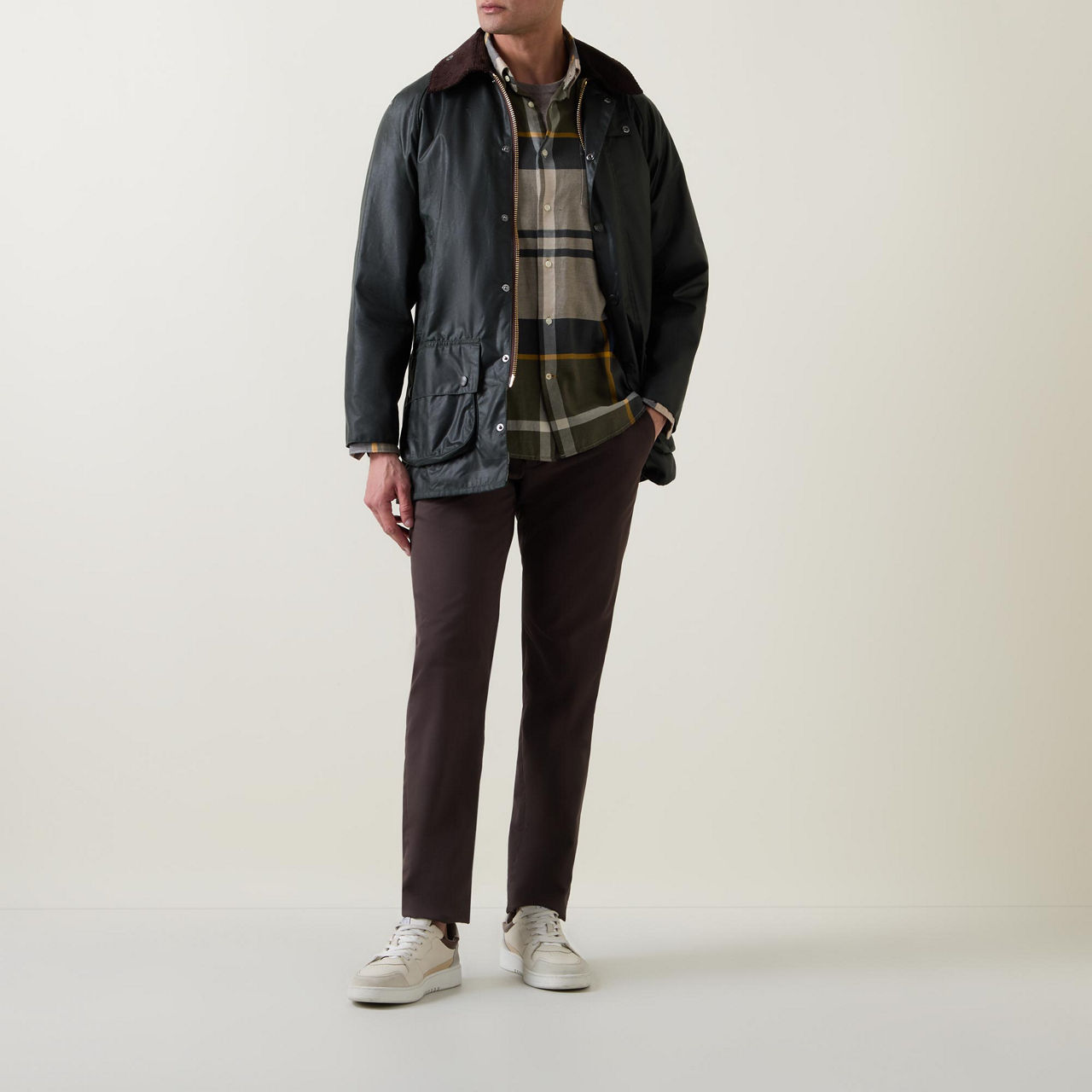 Beaufort Waxed Jacket Green Beaufort Waxed Jacket Green