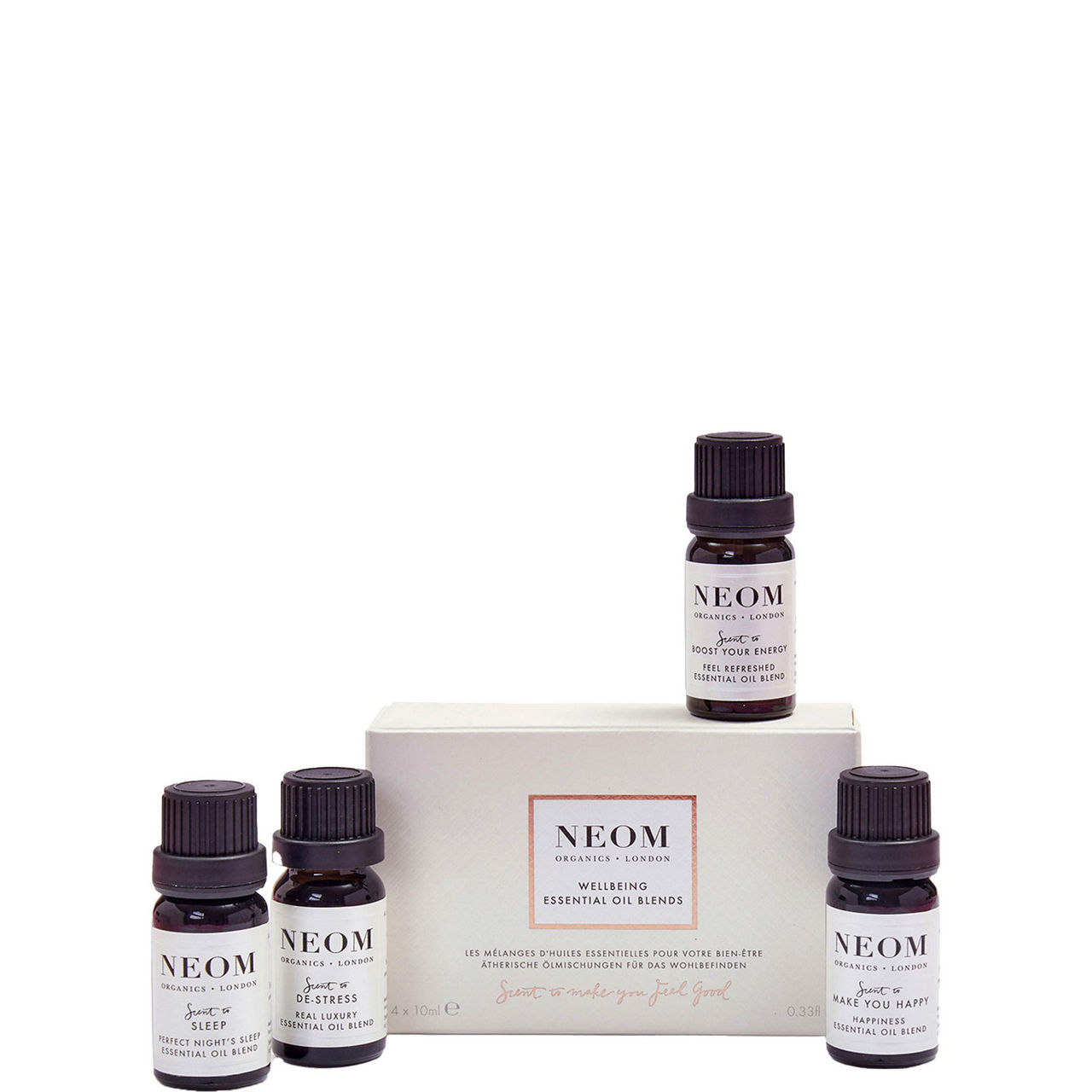 Wellbeing Essential Oils Collection 4 x 10ml