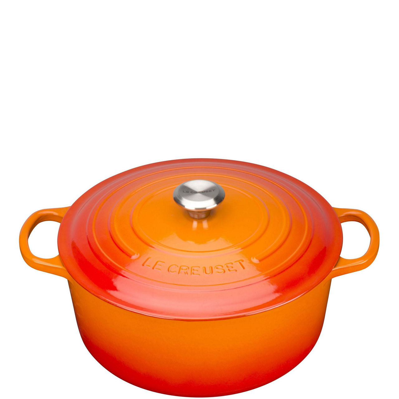 Signature Cast Iron Round Casserole 22cm