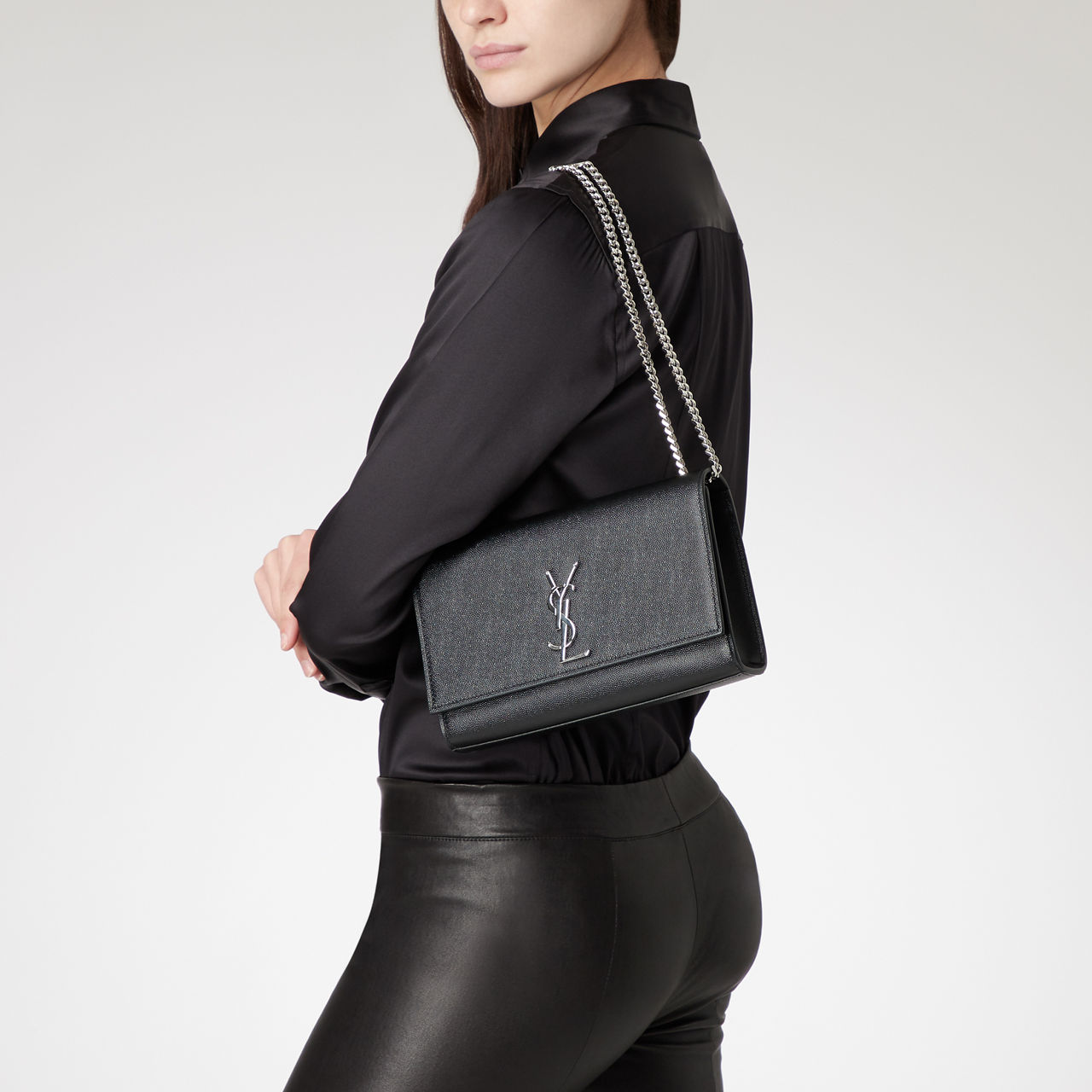 Kate Medium Leather Shoulder Bag Kate Medium Leather Shoulder Bag