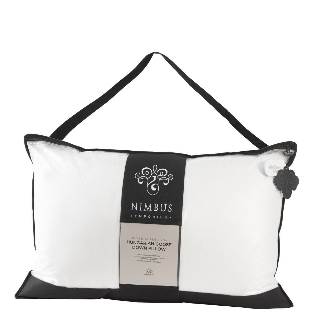 Hungarian Goose Down Pillow Silver Collection Hungarian Goose Down Pillow Silver Collection