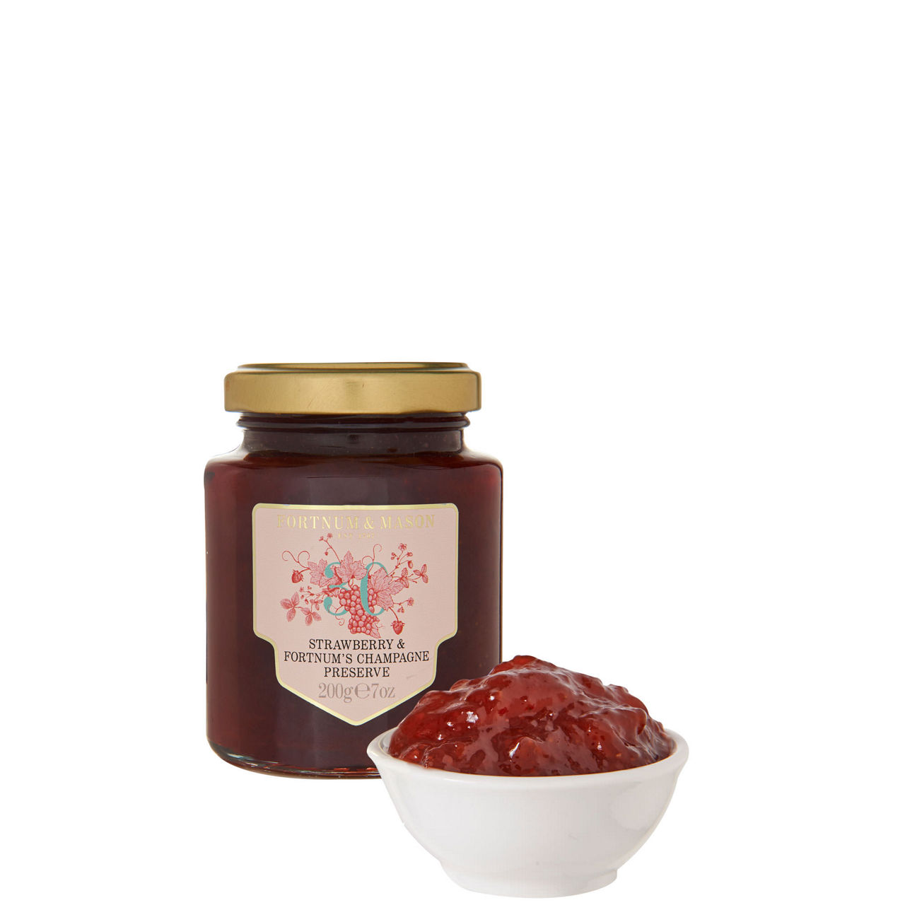 Strawberry and Champagne Preserve 200g Strawberry and Champagne Preserve 200g
