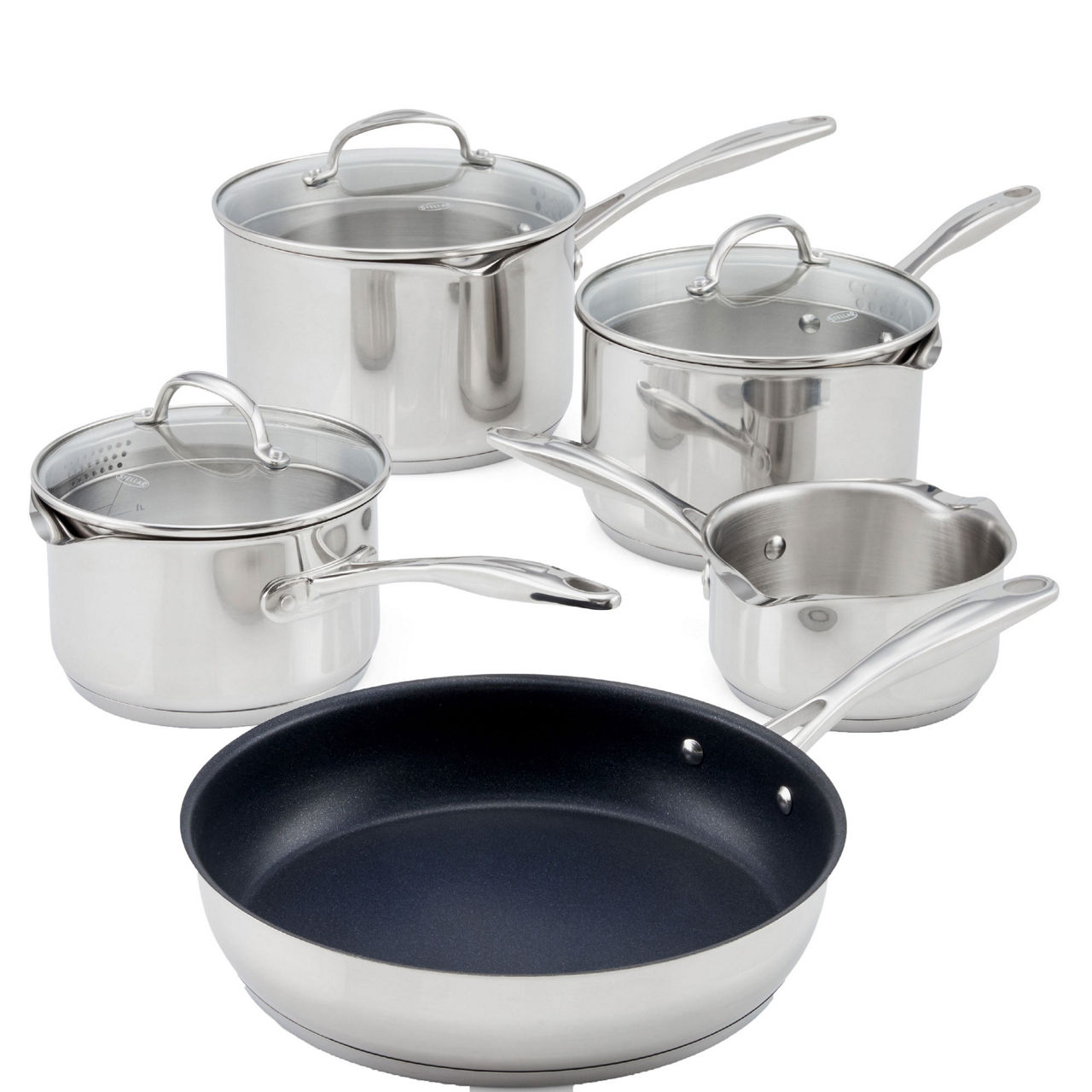 7000 Five-Piece Saucepan Set