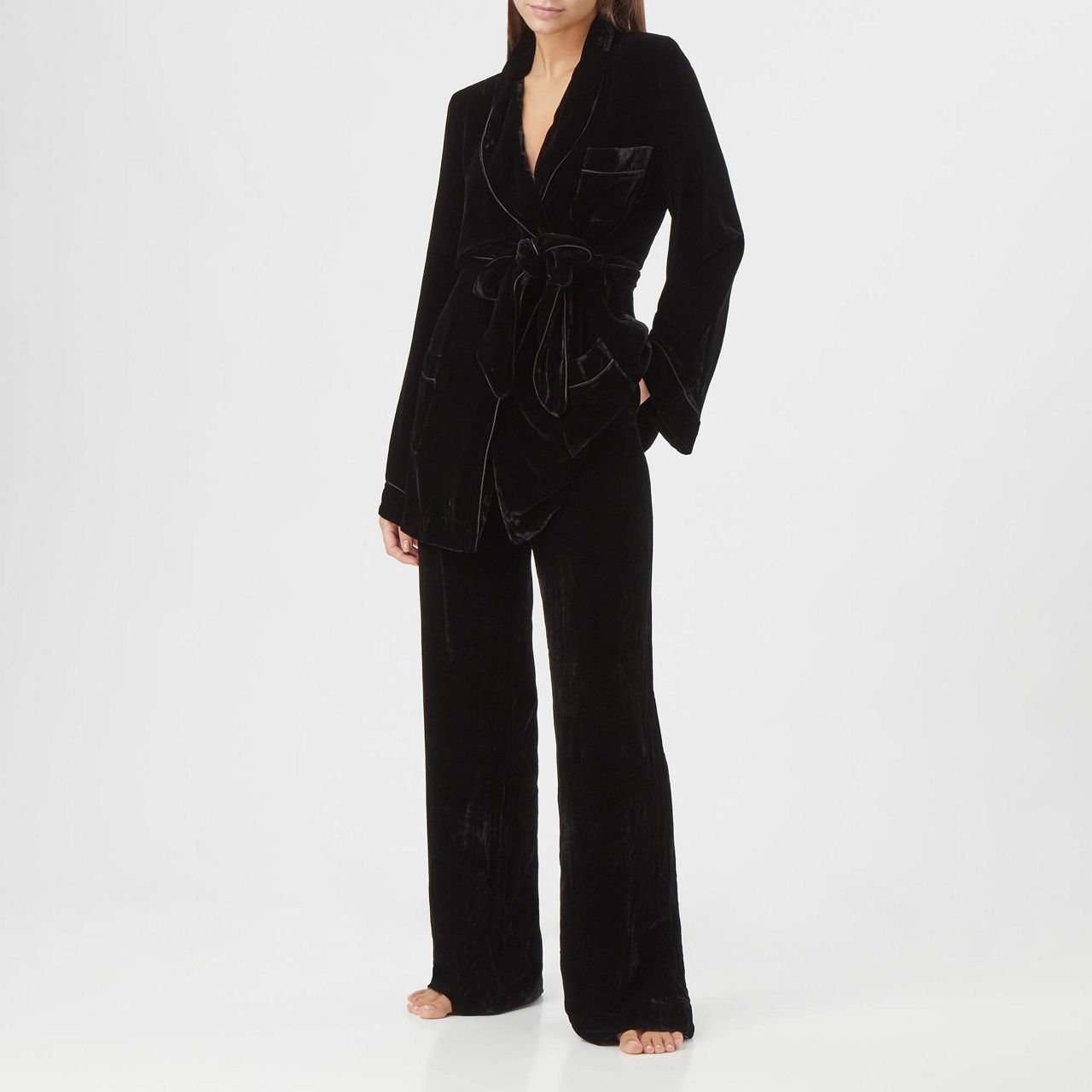 Bon Vivant Velvet Pyjama Bottoms Bon Vivant Velvet Pyjama Bottoms