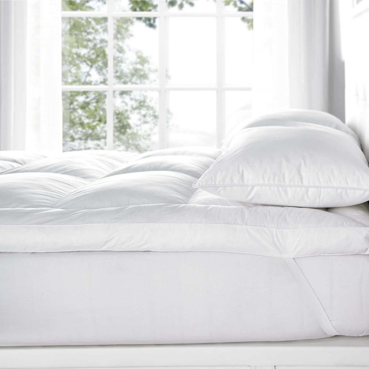 Goose Down Mattress Topper Goose Down Mattress Topper