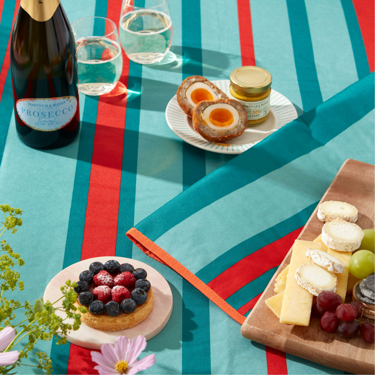 Fortnum's Picnic Mat, Eau de Nil Fortnum's Picnic Mat, Eau de Nil