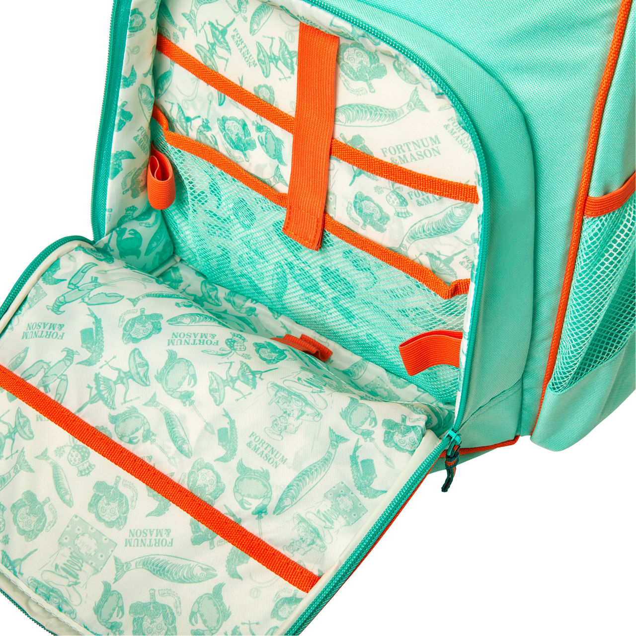 Fortnum's Backpacker's Picnic Bag, Eau de Nil Fortnum's Backpacker's Picnic Bag, Eau de Nil