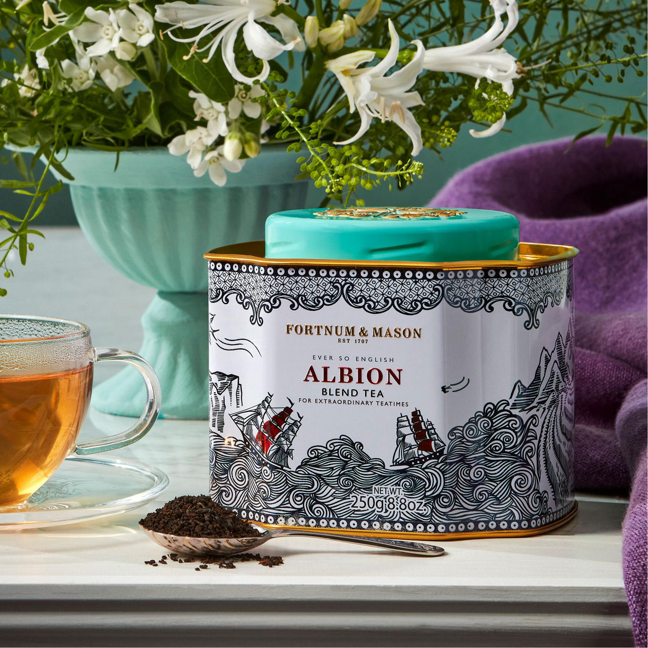 Albion Tea Tin 250g Albion Tea Tin 250g