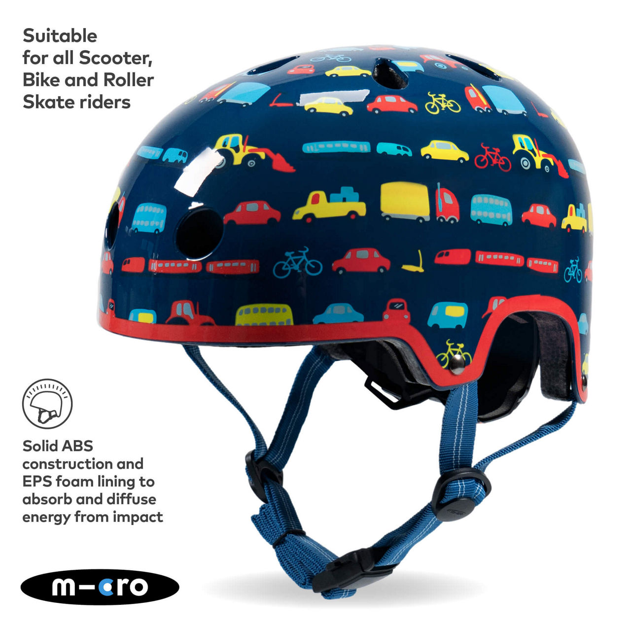 Deluxe Premium Vehicle Print Helmet Medium Deluxe Premium Vehicle Print Helmet Medium