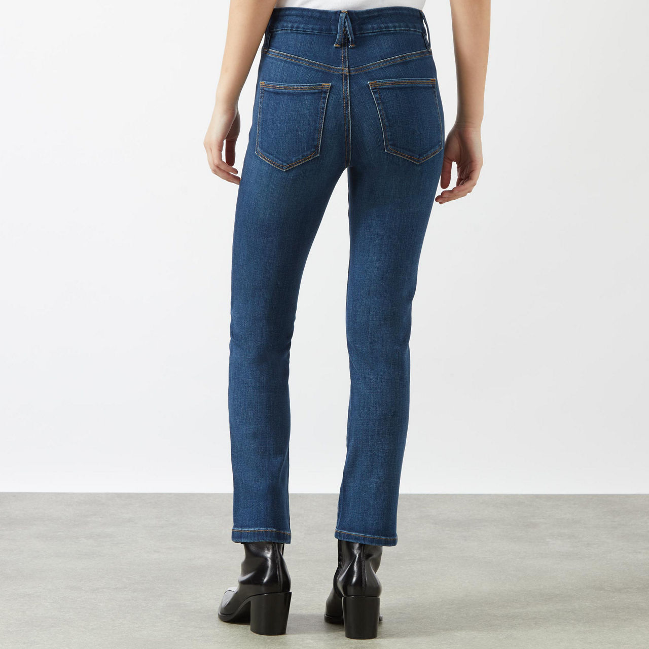 Good Legs High-Rise Cropped Straight Leg Jeans Good Legs High-Rise Cropped Straight Leg Jeans