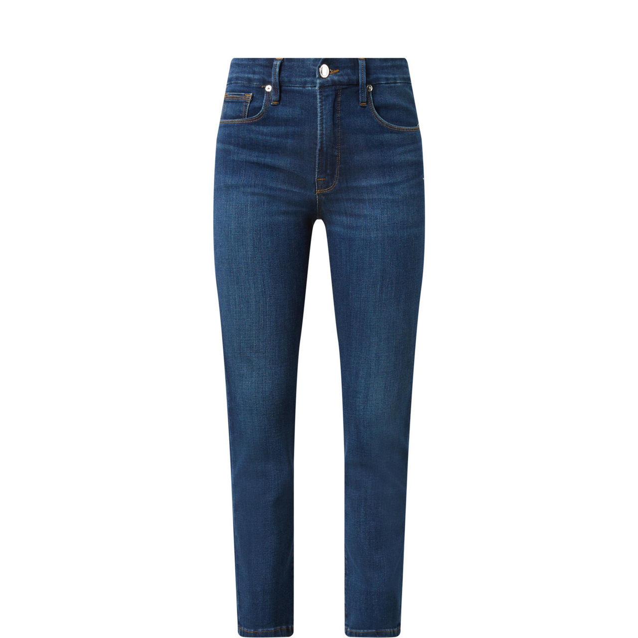 Good Legs High-Rise Cropped Straight Leg Jeans