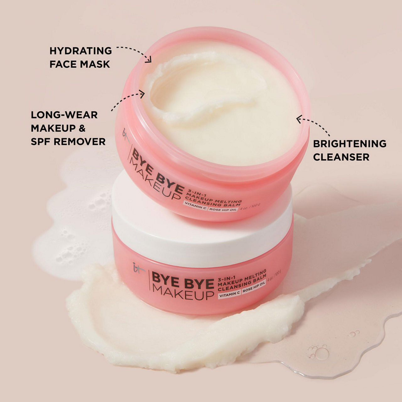 Bye Bye Makeup 3-in-1 Makeup Melting Cleansing Balm Bye Bye Makeup 3-in-1 Makeup Melting Cleansing Balm