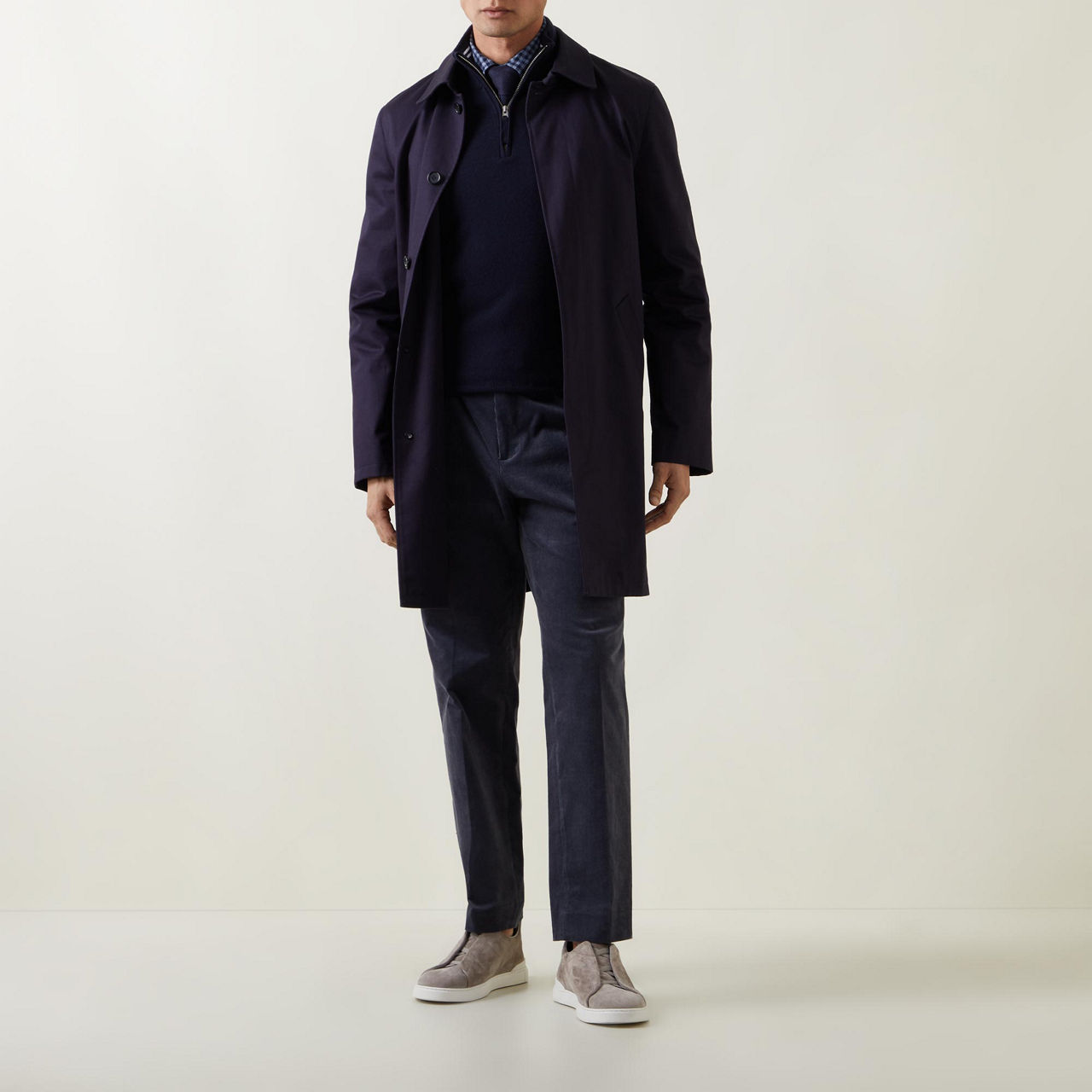 Half-Zip Logo Sweater Half-Zip Logo Sweater