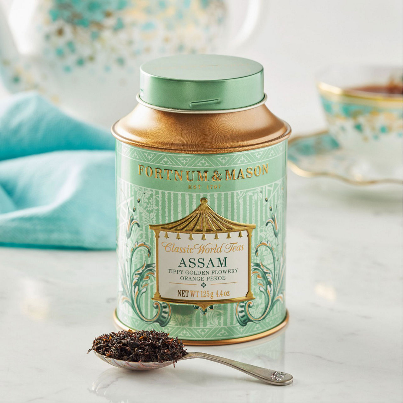 Assam TGFOP Loose Leaf Tin 125g Assam TGFOP Loose Leaf Tin 125g