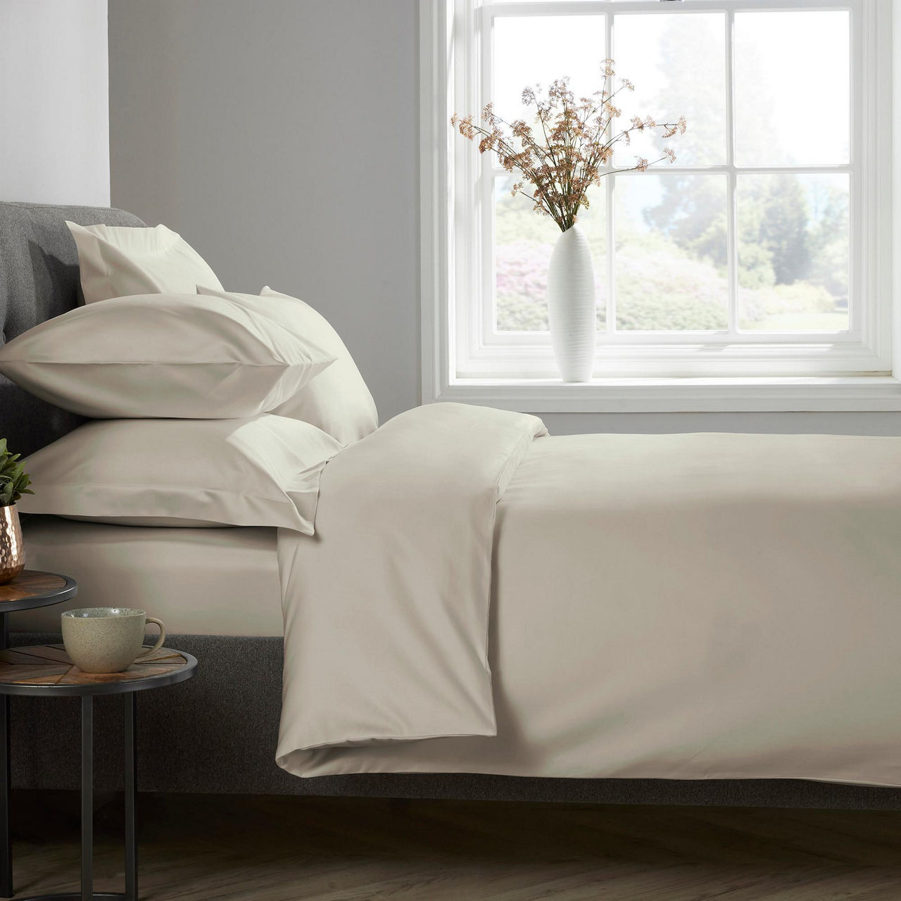 1000 Thread Count Coordinated Bedding Ivory