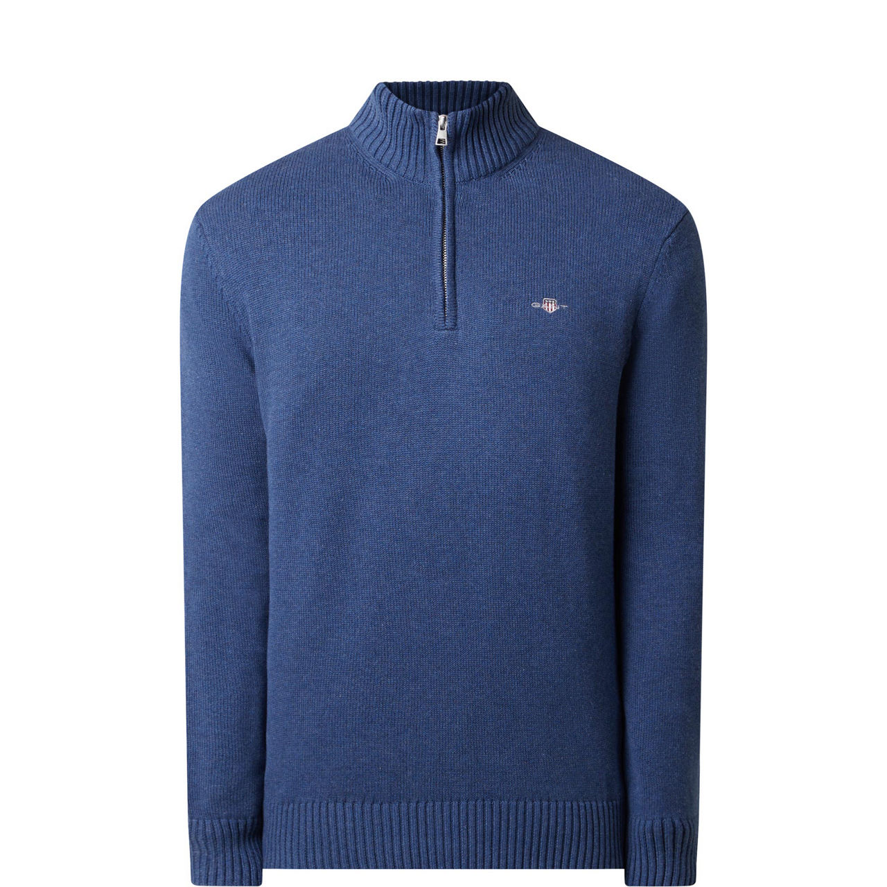 Half-Zip Logo Sweater