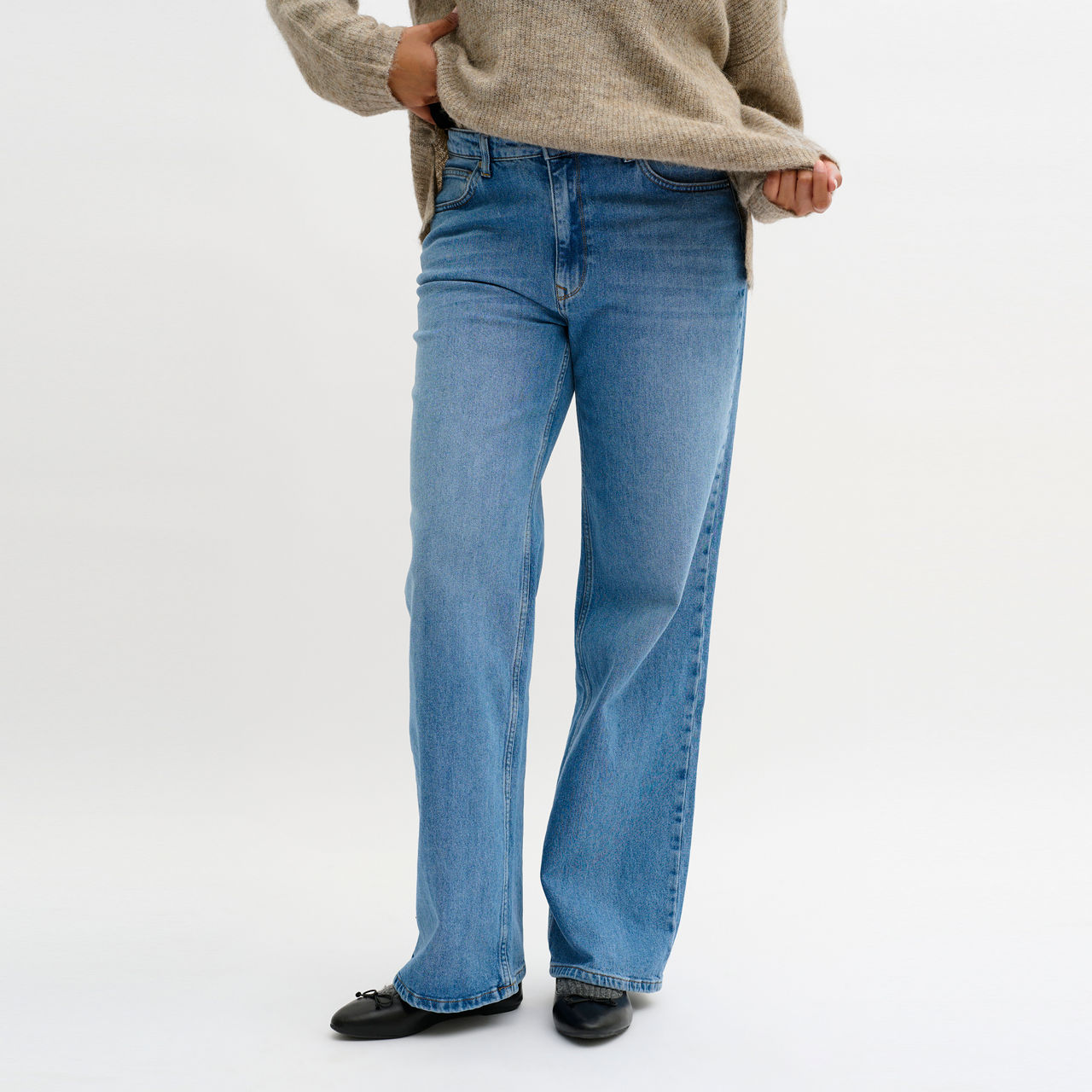 Louis High-Rise Wide Leg Jeans Louis High-Rise Wide Leg Jeans