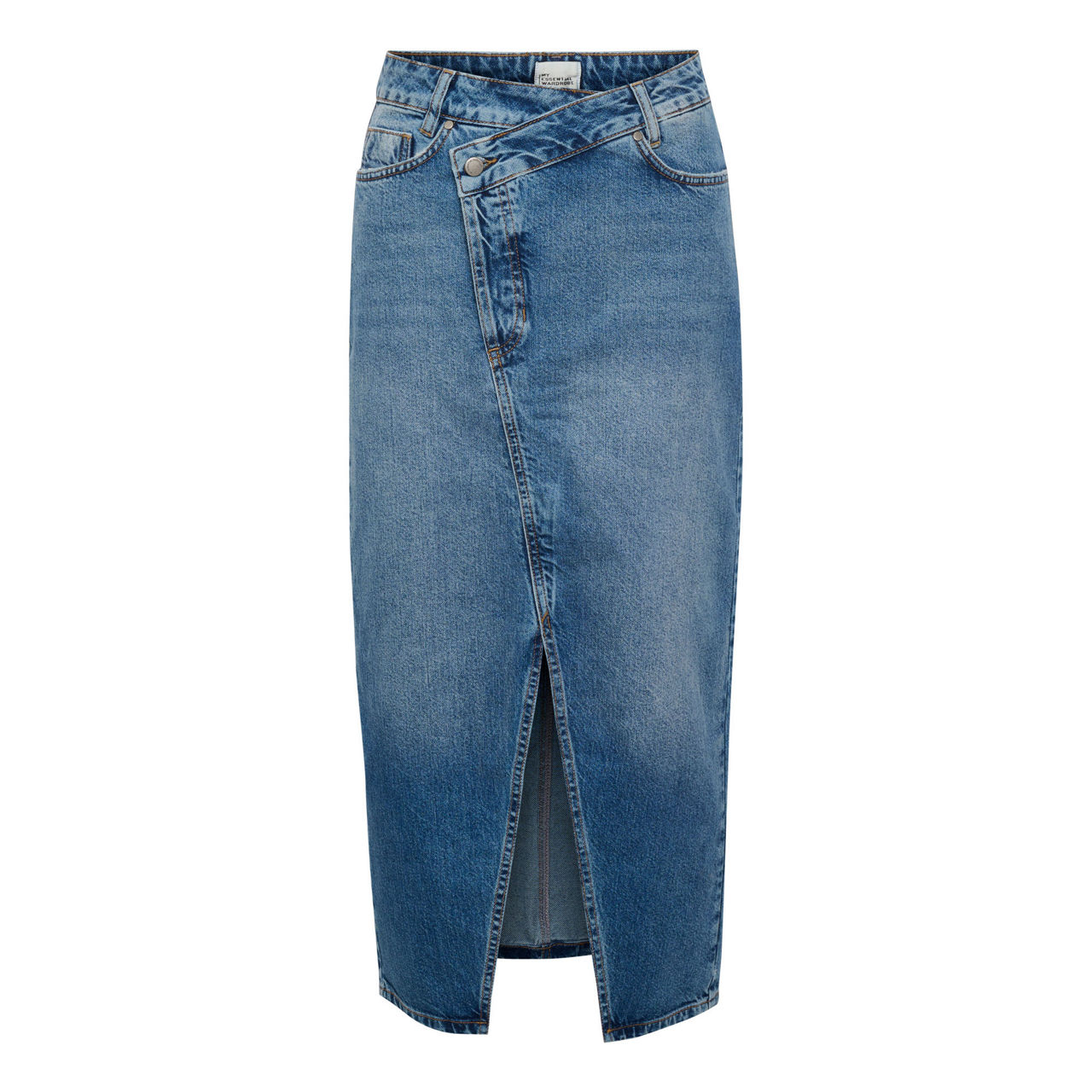 Louise Crossover Waist Denim Skirt Louise Crossover Waist Denim Skirt