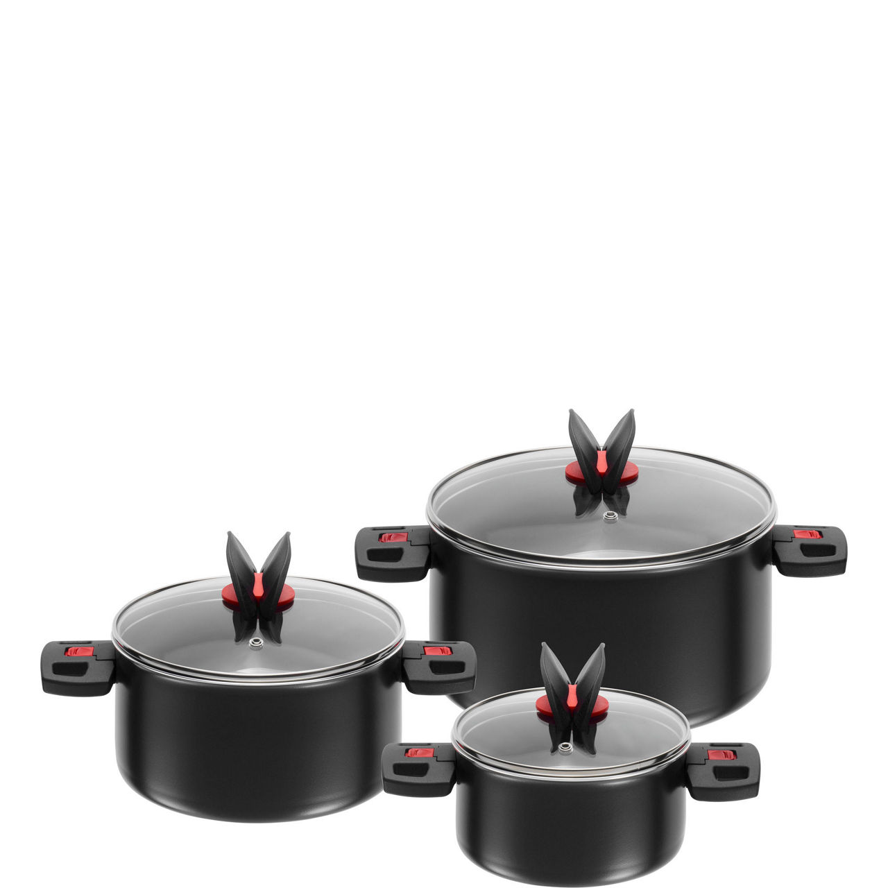 Click&Cook 3 Piece Cookware Set