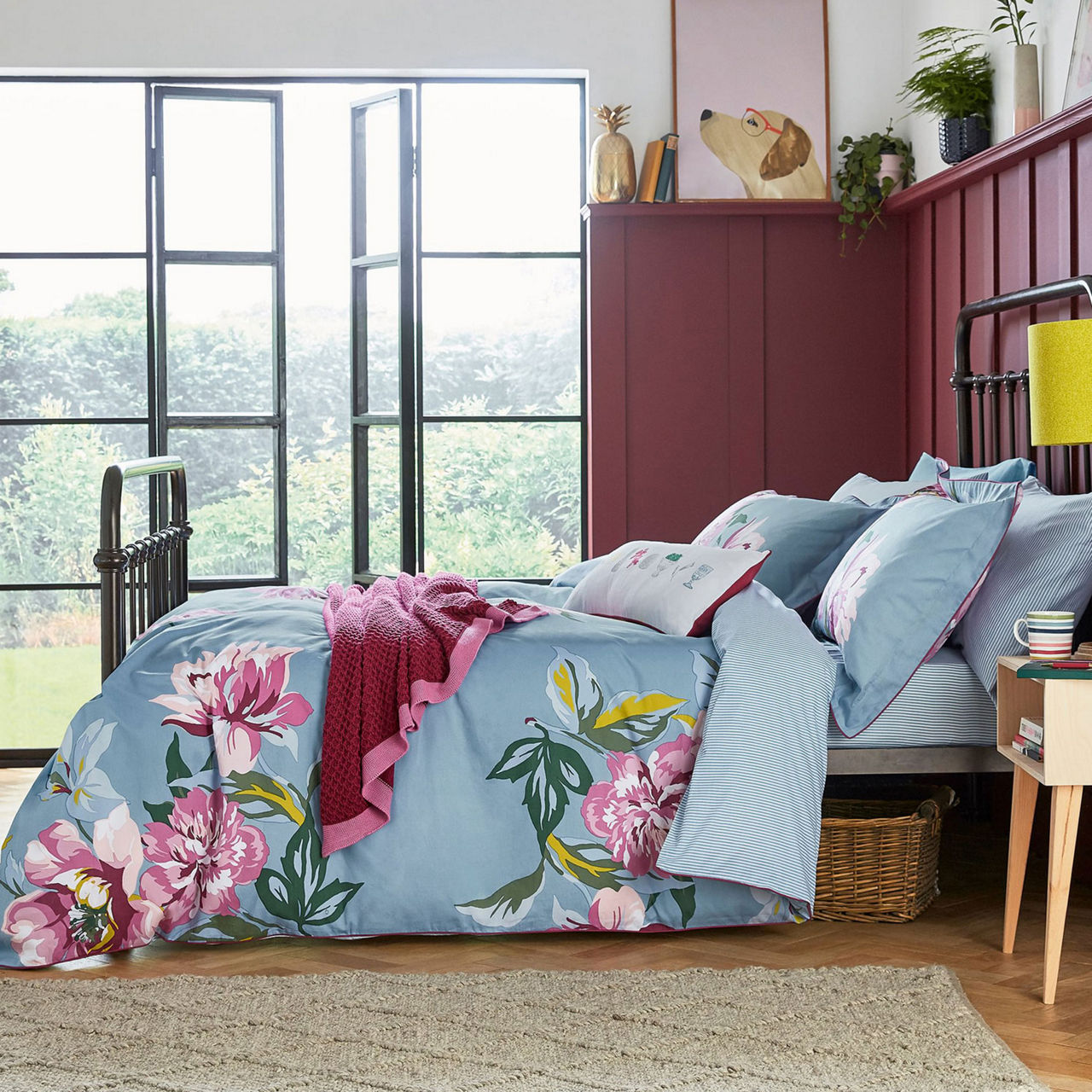 Melrose Floral Duvet Set Melrose Floral Duvet Set