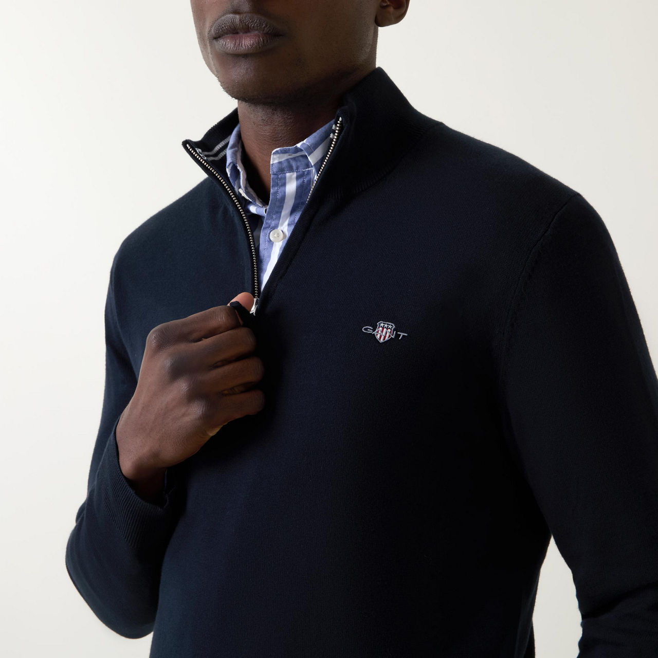 Shield Logo Half-Zip Sweater Shield Logo Half-Zip Sweater