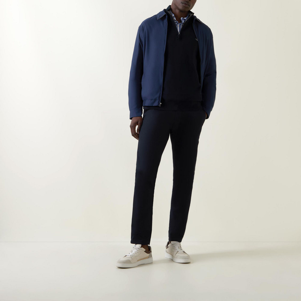 Shield Logo Half-Zip Sweater Shield Logo Half-Zip Sweater