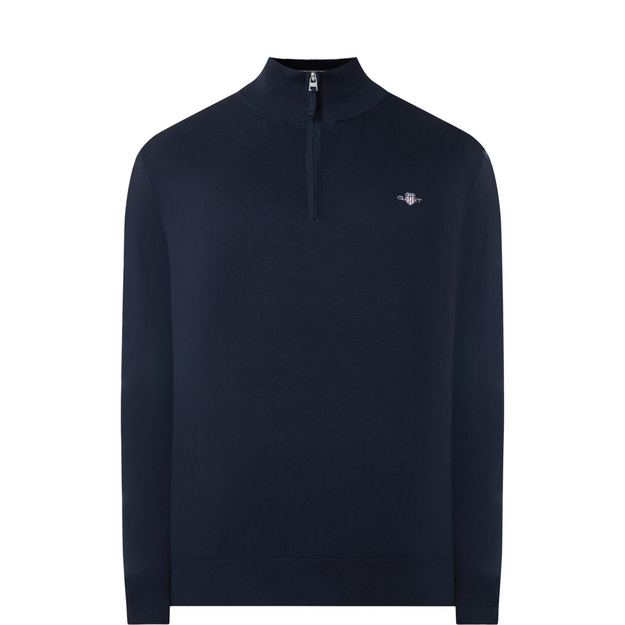 Shield Logo Half-Zip Sweater