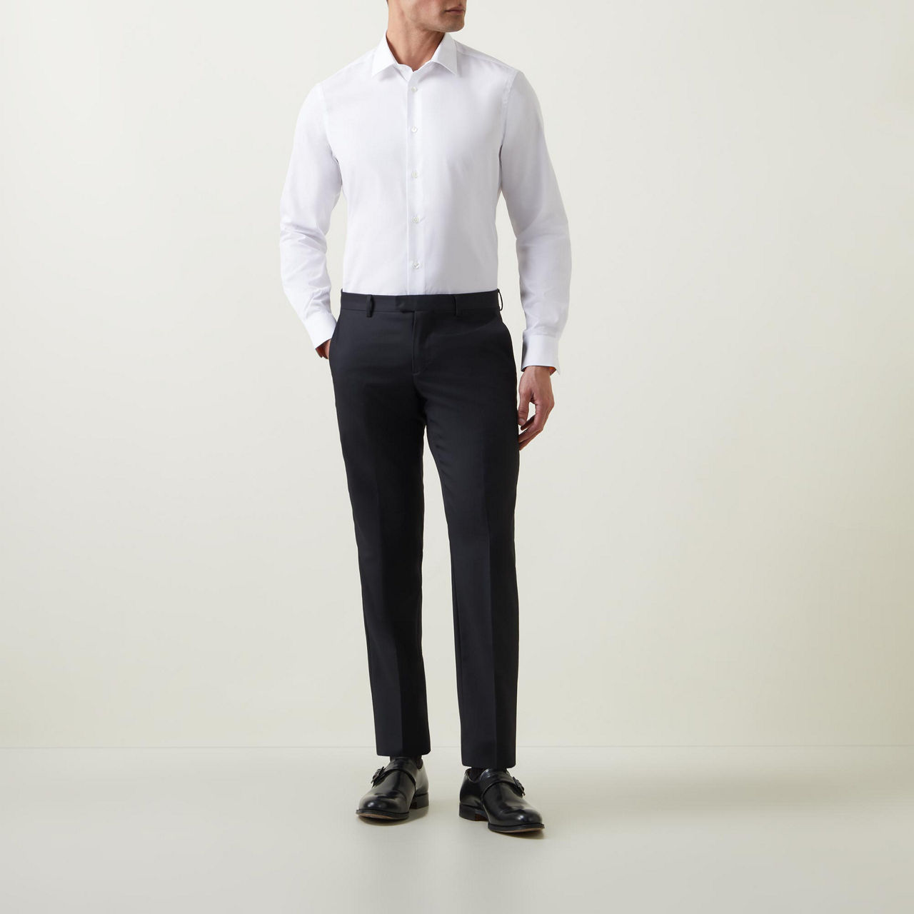 Single Cuff Poplin Shirt Single Cuff Poplin Shirt