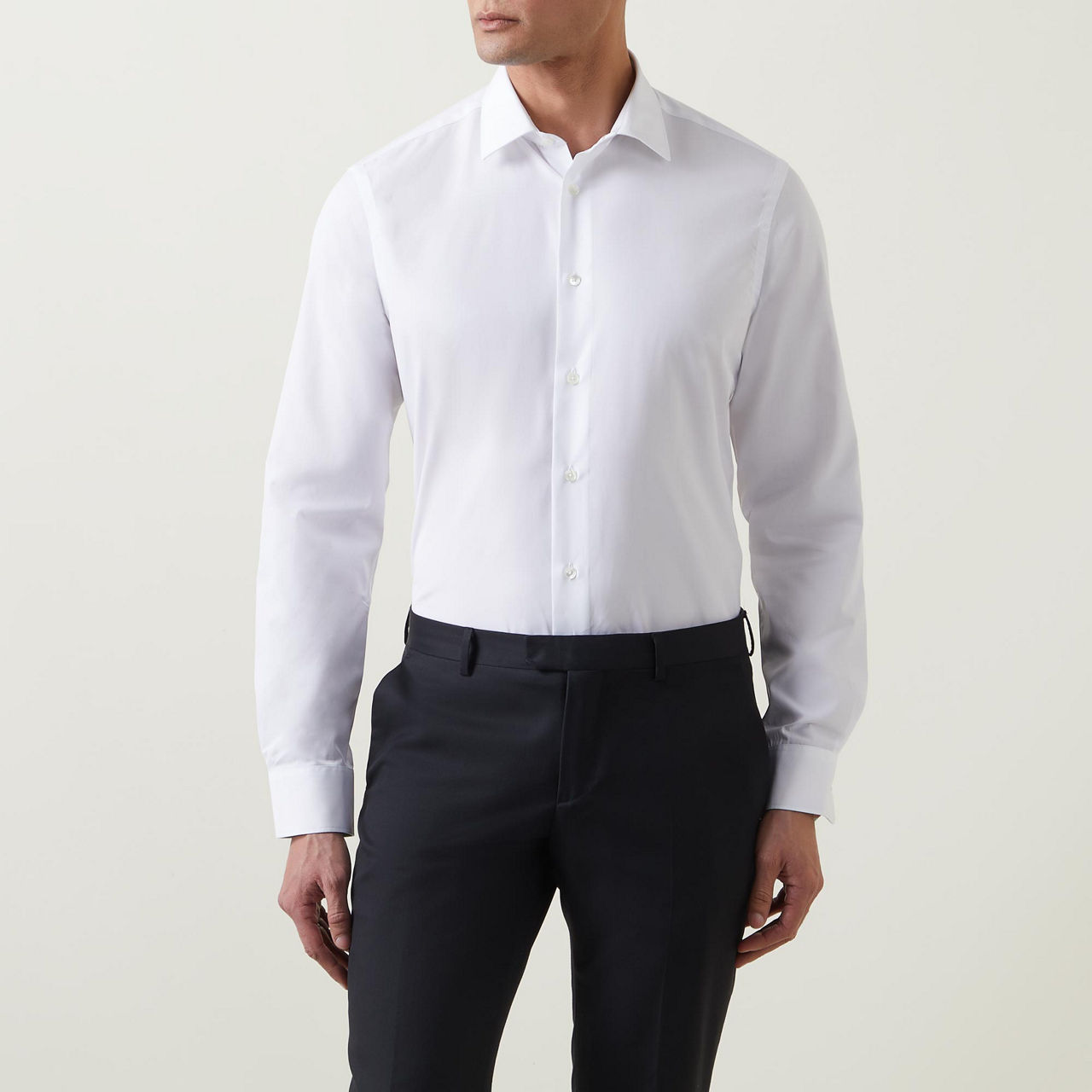 Single Cuff Poplin Shirt Single Cuff Poplin Shirt