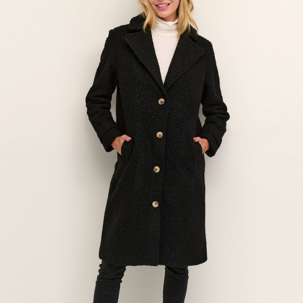 Anne Single-Breasted Teddy Coat Anne Single-Breasted Teddy Coat