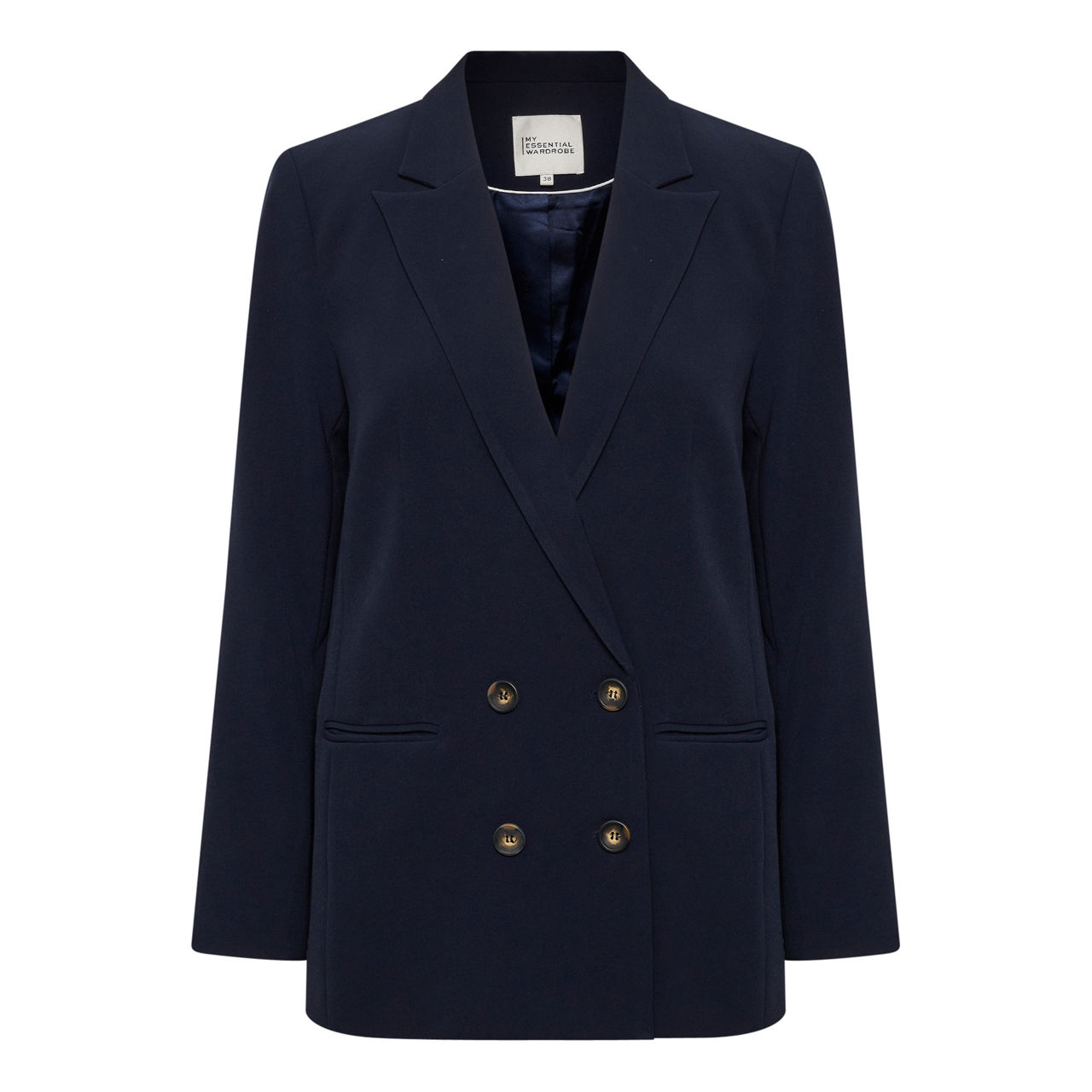 Double-Breasted Tailored Blazer Double-Breasted Tailored Blazer