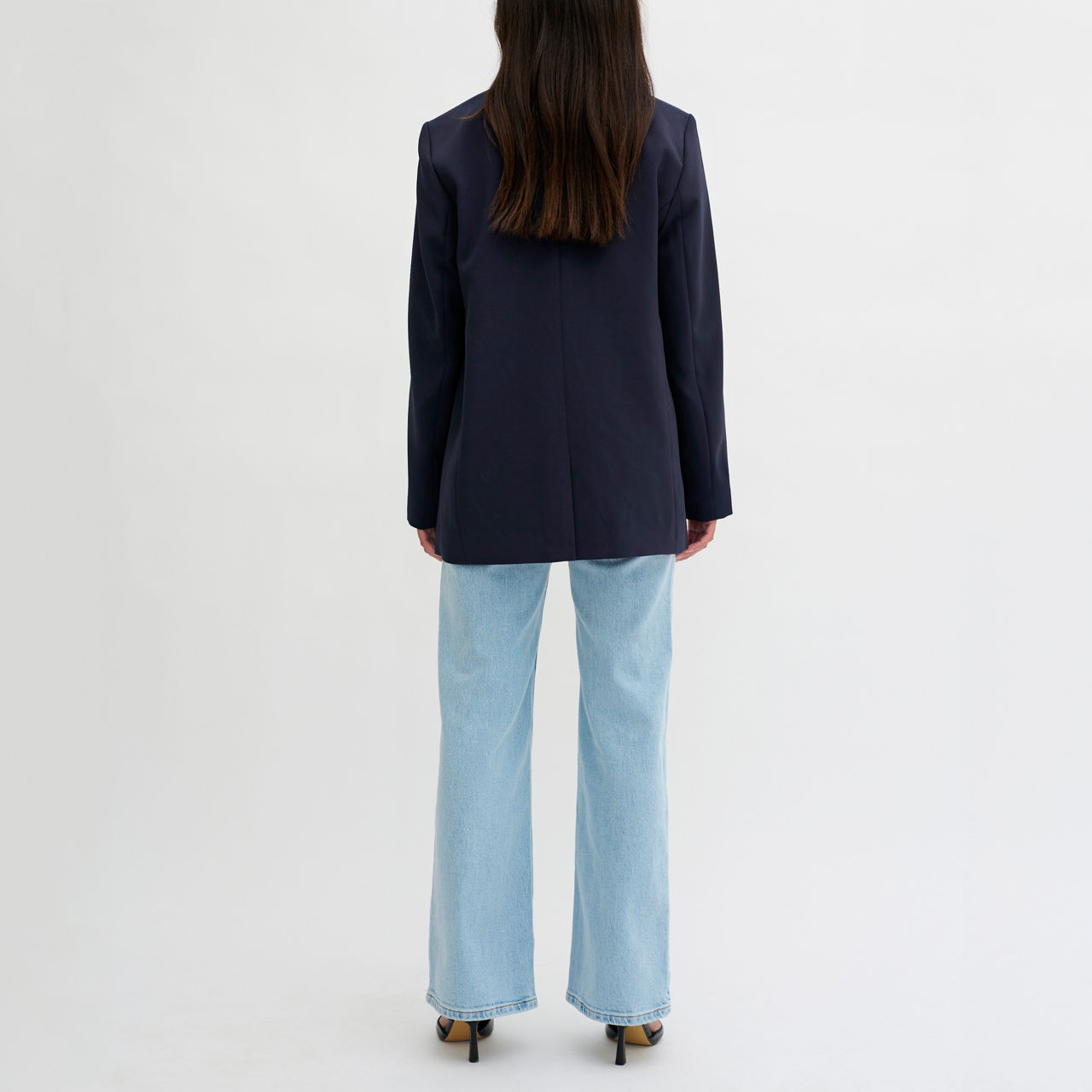 Double-Breasted Tailored Blazer Double-Breasted Tailored Blazer