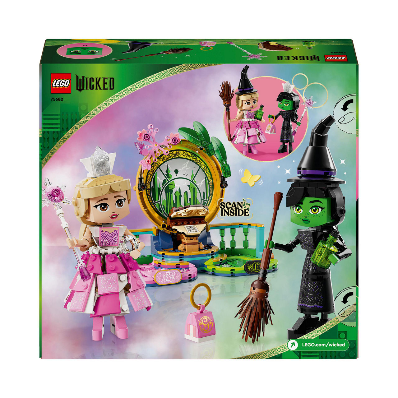 Wicked Elphaba & Glinda Figures Movie Set 75682 Wicked Elphaba & Glinda Figures Movie Set 75682