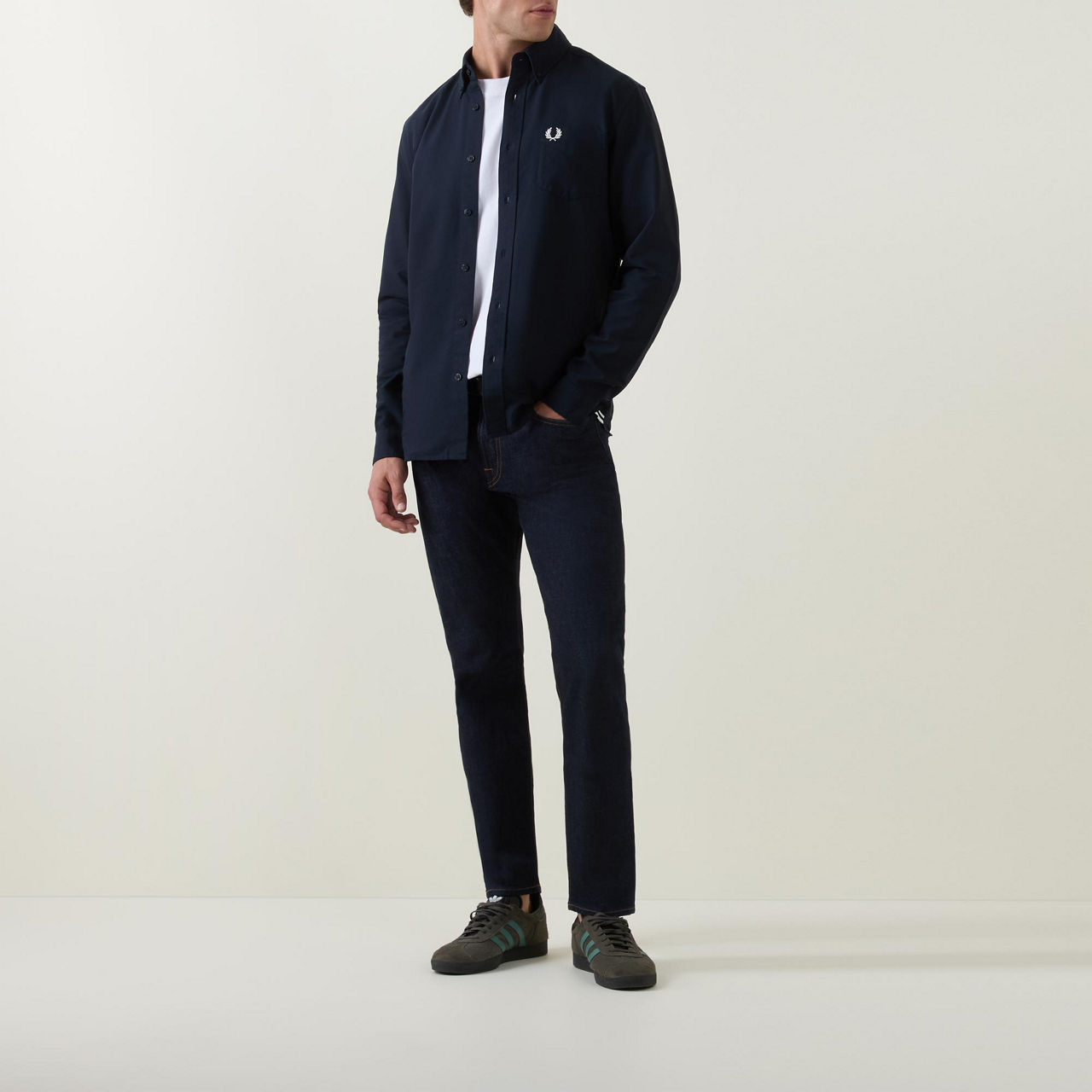 Single-Cuff Oxford Shirt Single-Cuff Oxford Shirt