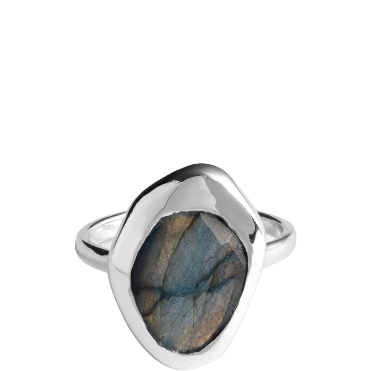 Labradorite Stepping Stone Ring