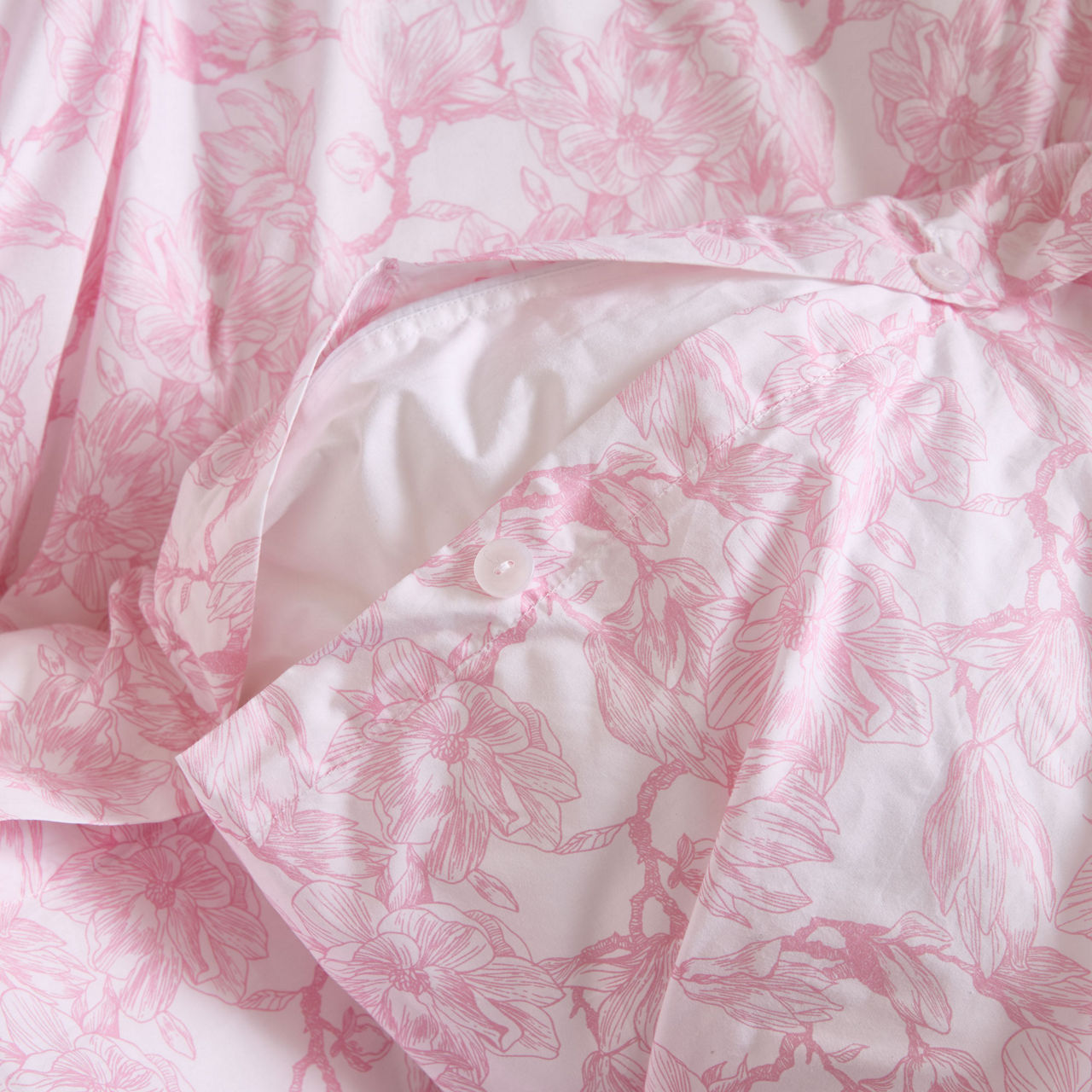 300 Thread Count Pink Magnolia Duvet Set 300 Thread Count Pink Magnolia Duvet Set