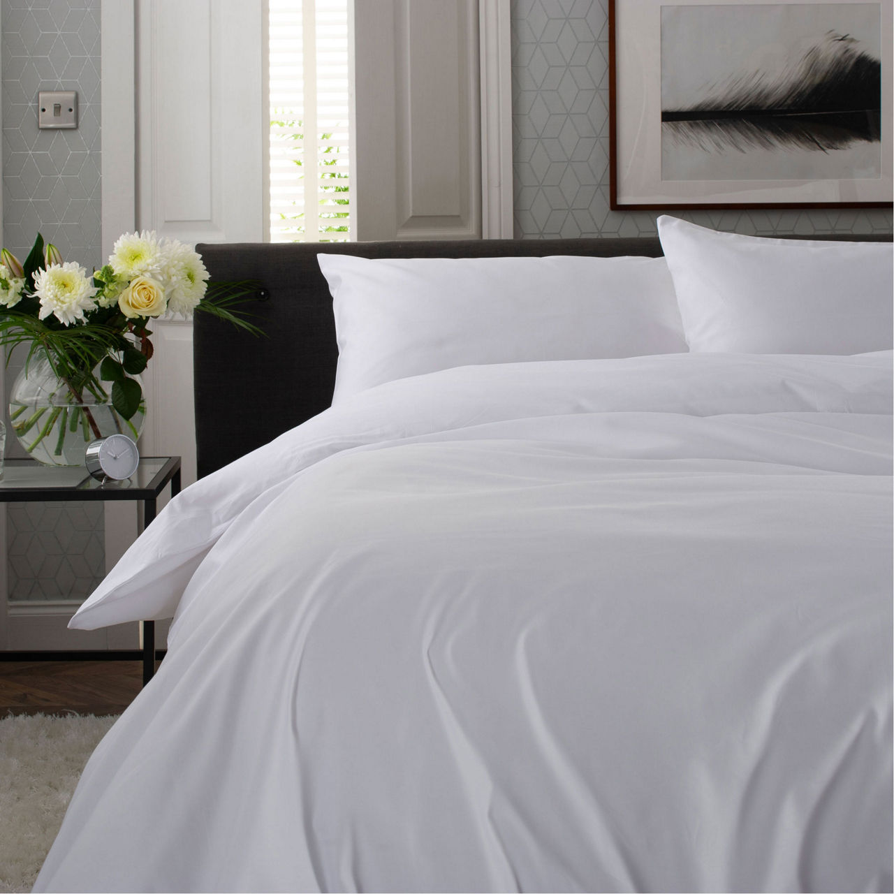 1000 TC Coordinated Bedding White