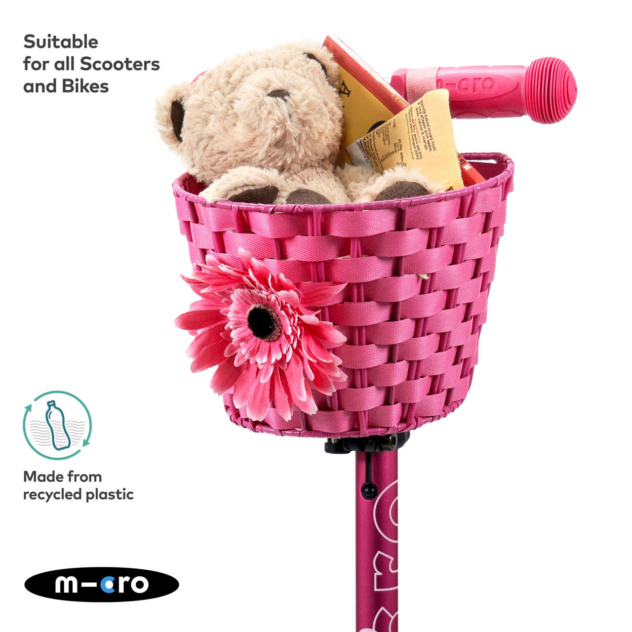 Scooter Flower Basket Scooter Flower Basket