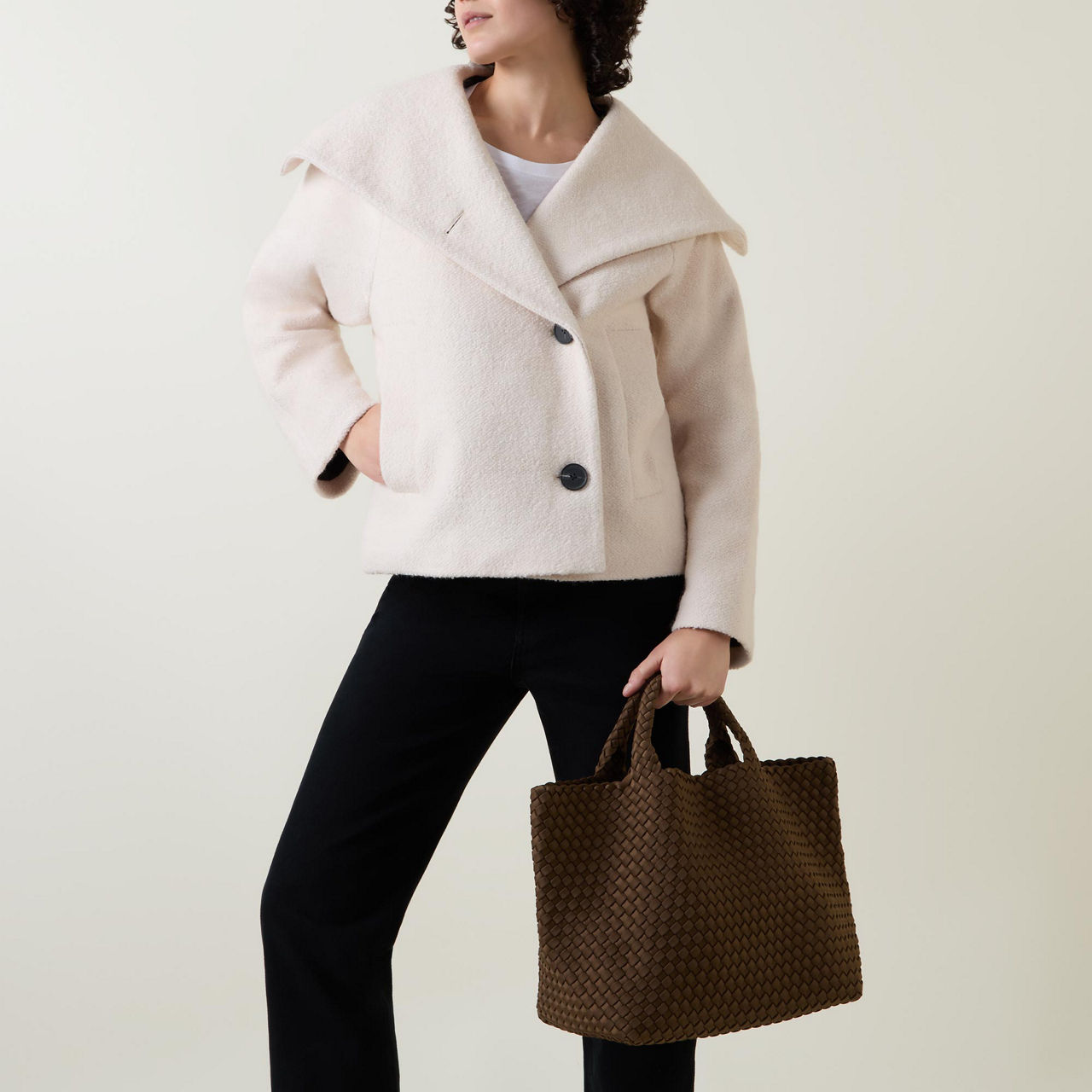 St Barths Medium Woven Tote Bag St Barths Medium Woven Tote Bag