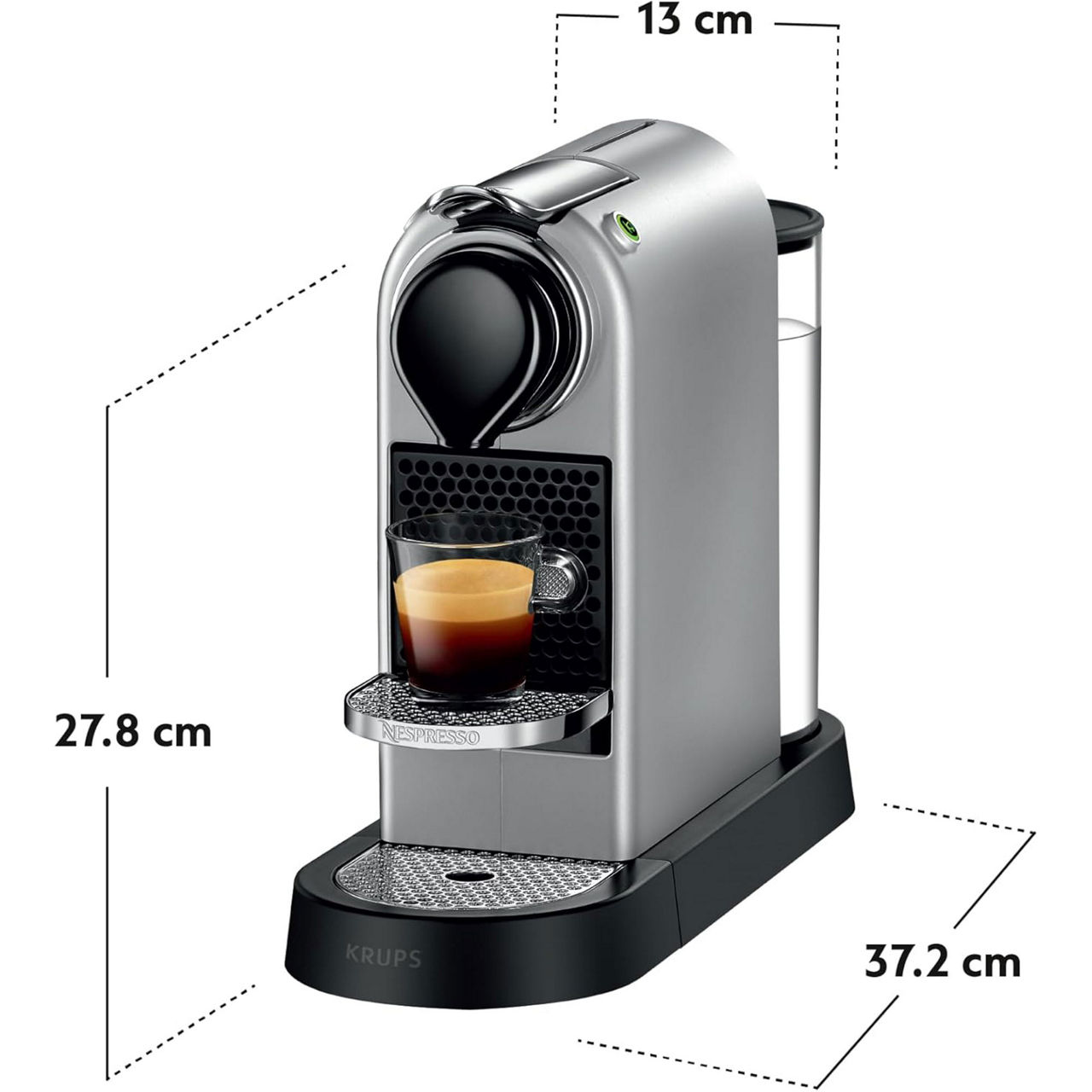 Nespresso Citiz Machine Silver Nespresso Citiz Machine Silver