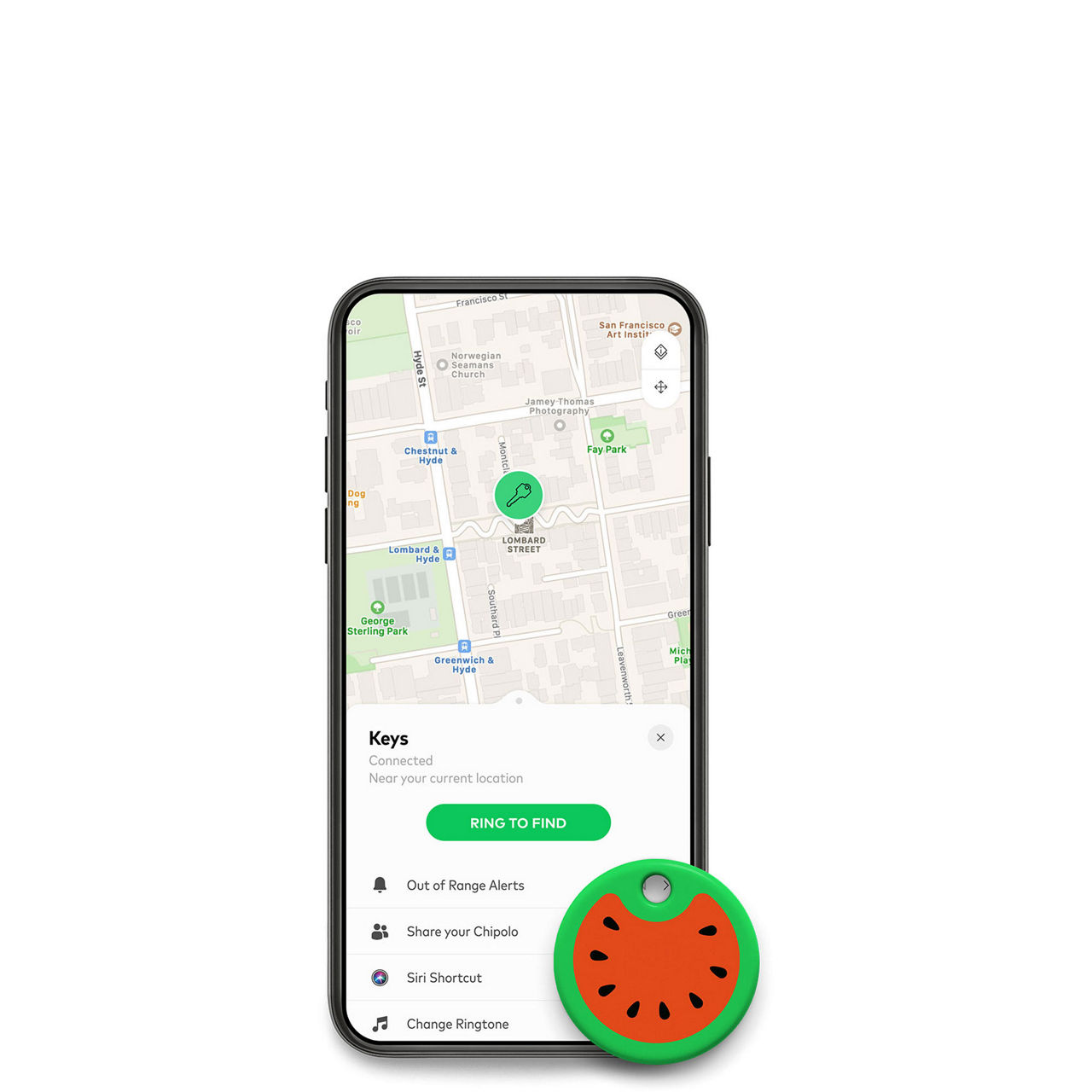 One Fruit Edition Bluetooth Item Finder