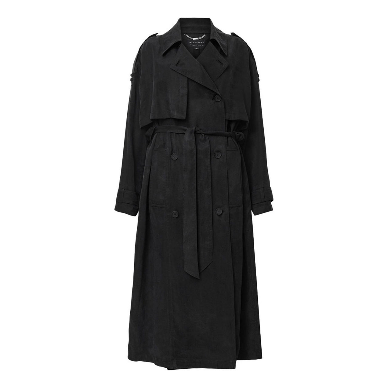 Linnie Double-Breasted Trench Coat Linnie Double-Breasted Trench Coat