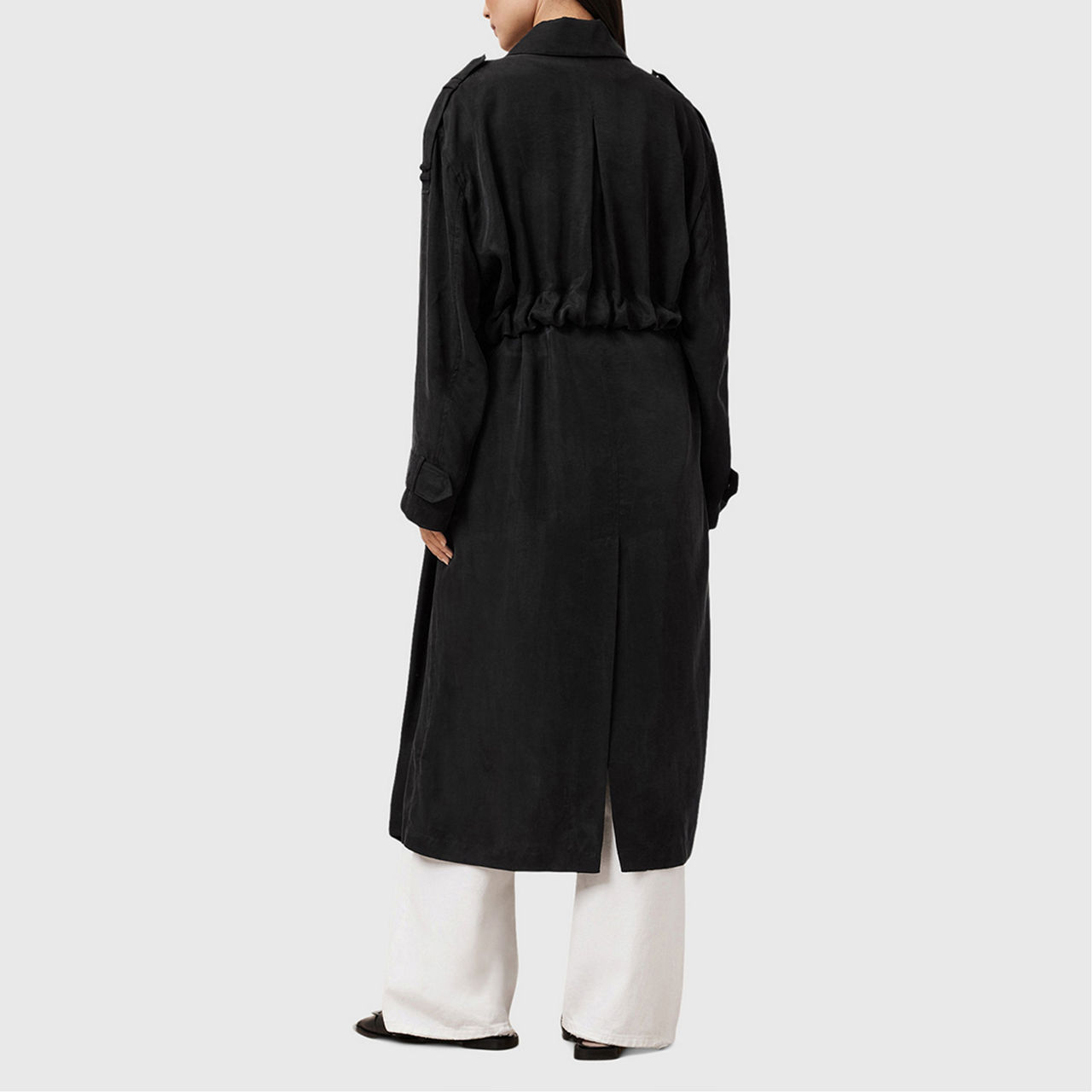 Linnie Double-Breasted Trench Coat Linnie Double-Breasted Trench Coat