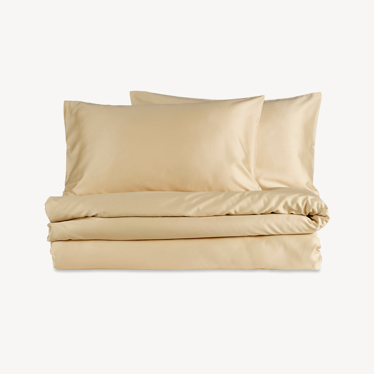 400 Thread Count Sateen Duvet Set Gold 400 Thread Count Sateen Duvet Set Gold