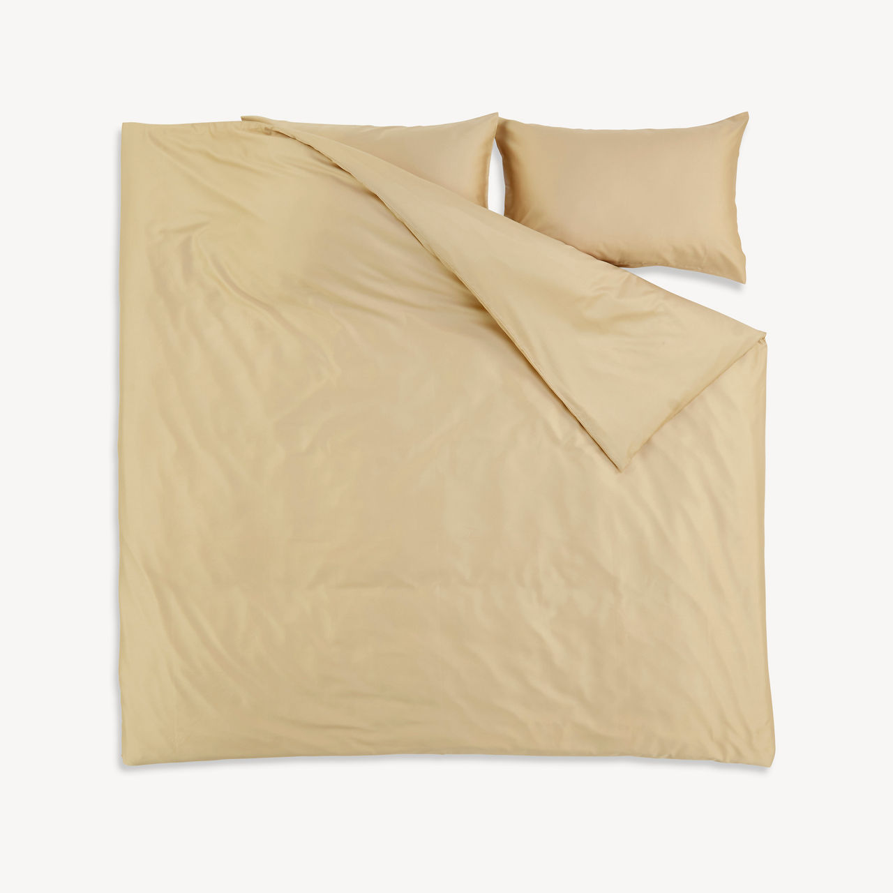 400 Thread Count Sateen Duvet Set Gold 400 Thread Count Sateen Duvet Set Gold