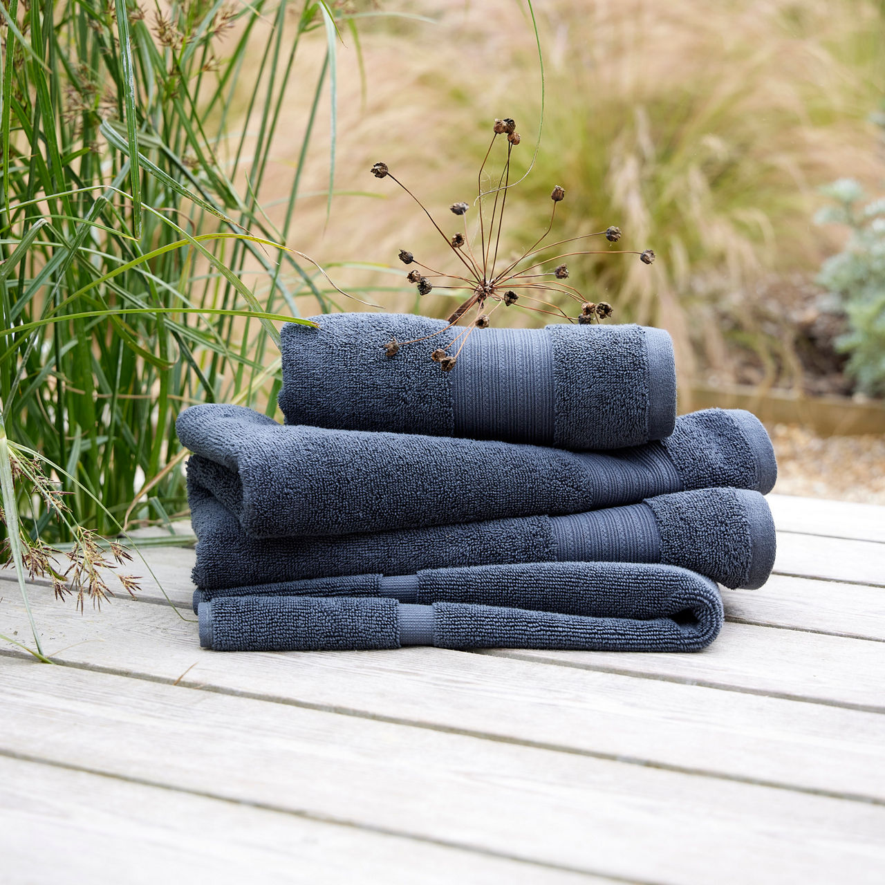 Organic Towels 550 GSM Cinder Organic Towels 550 GSM Cinder