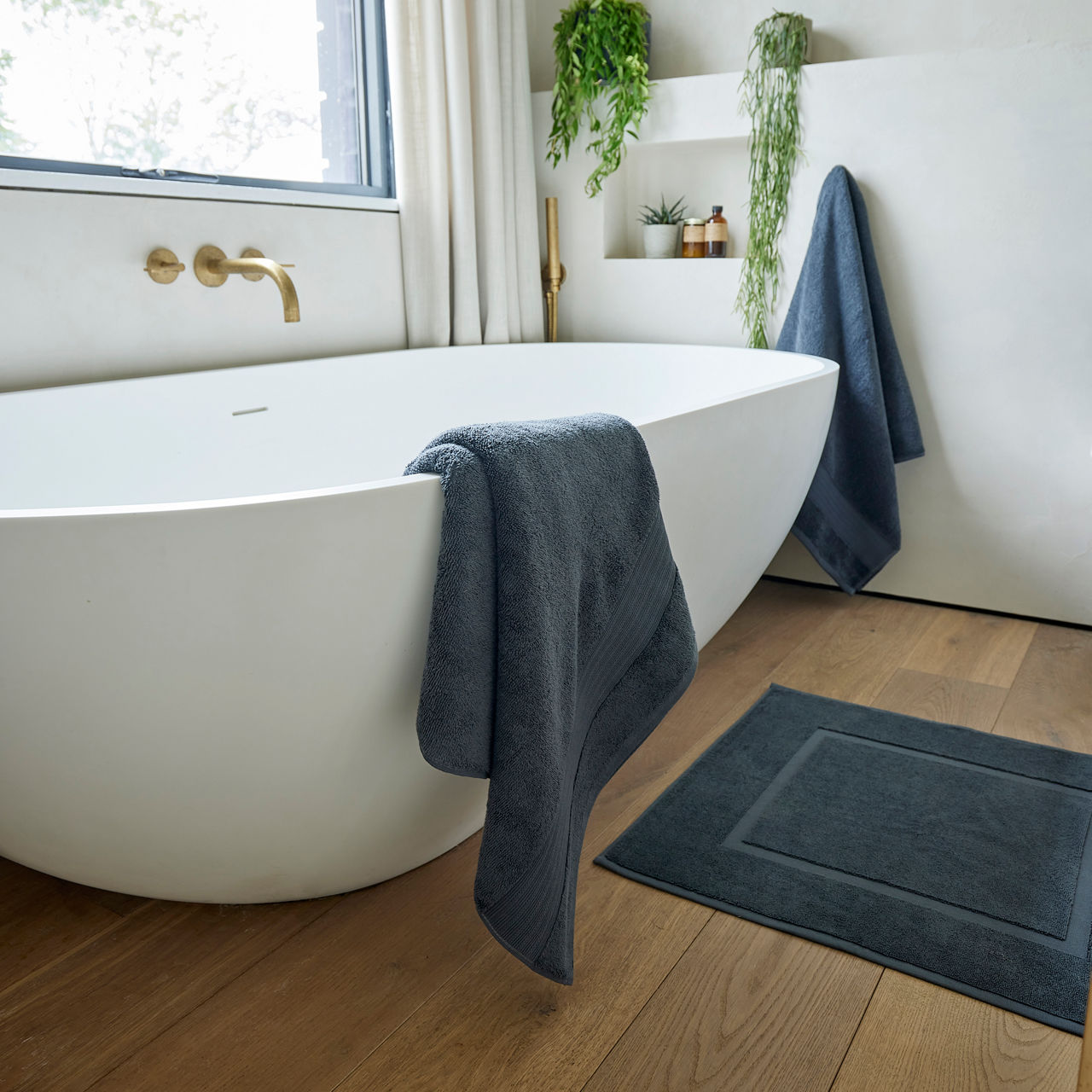 Organic Towels 550 GSM Cinder Organic Towels 550 GSM Cinder